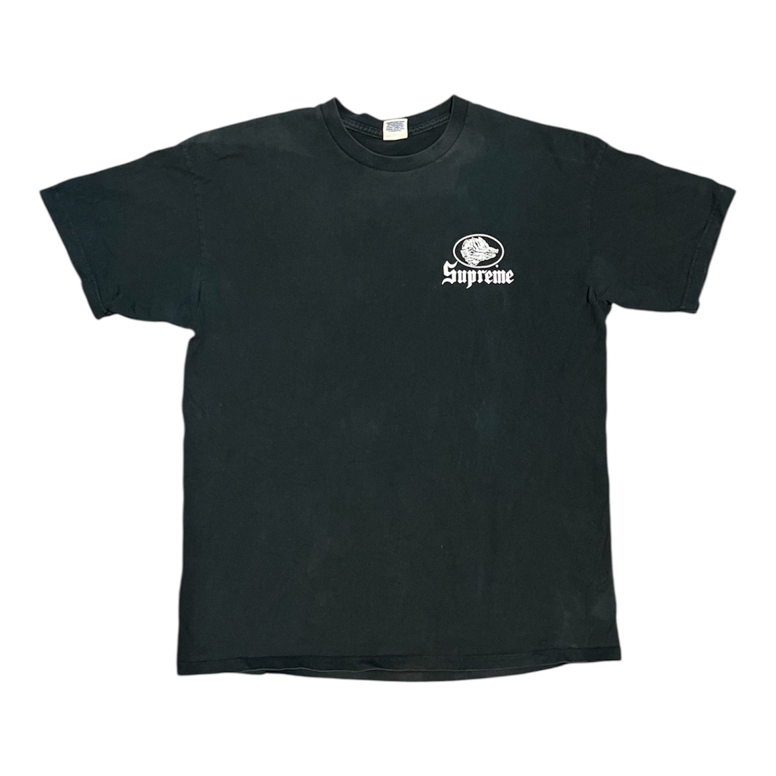 Supreme Boars Head Only The Strong Black Tshirt