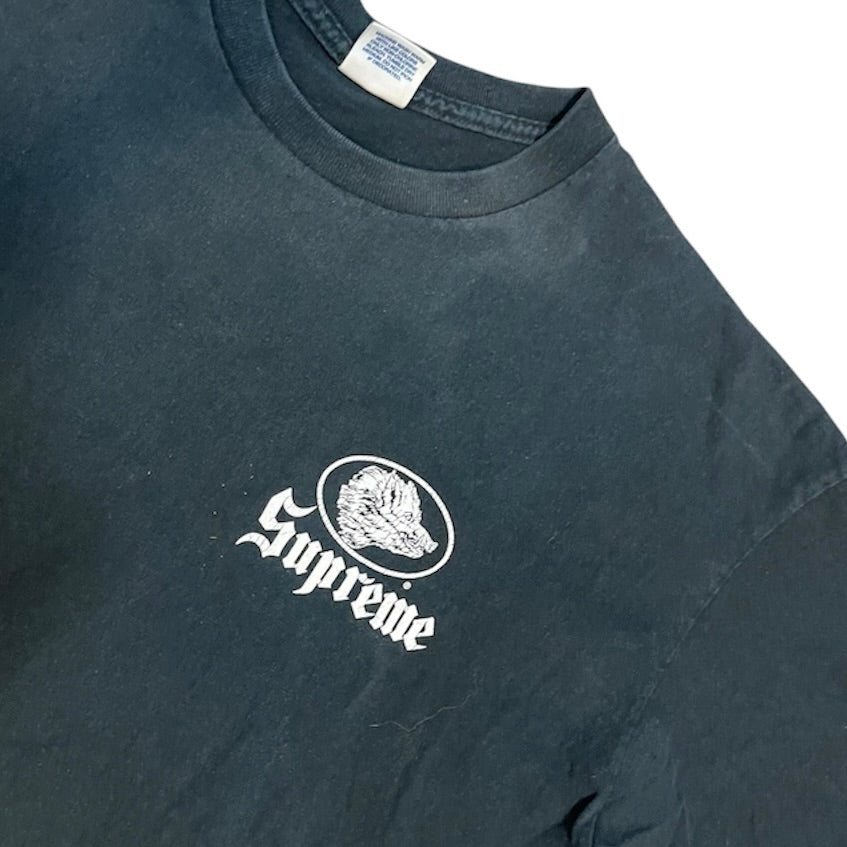 Supreme Boars Head Only The Strong Black Tshirt