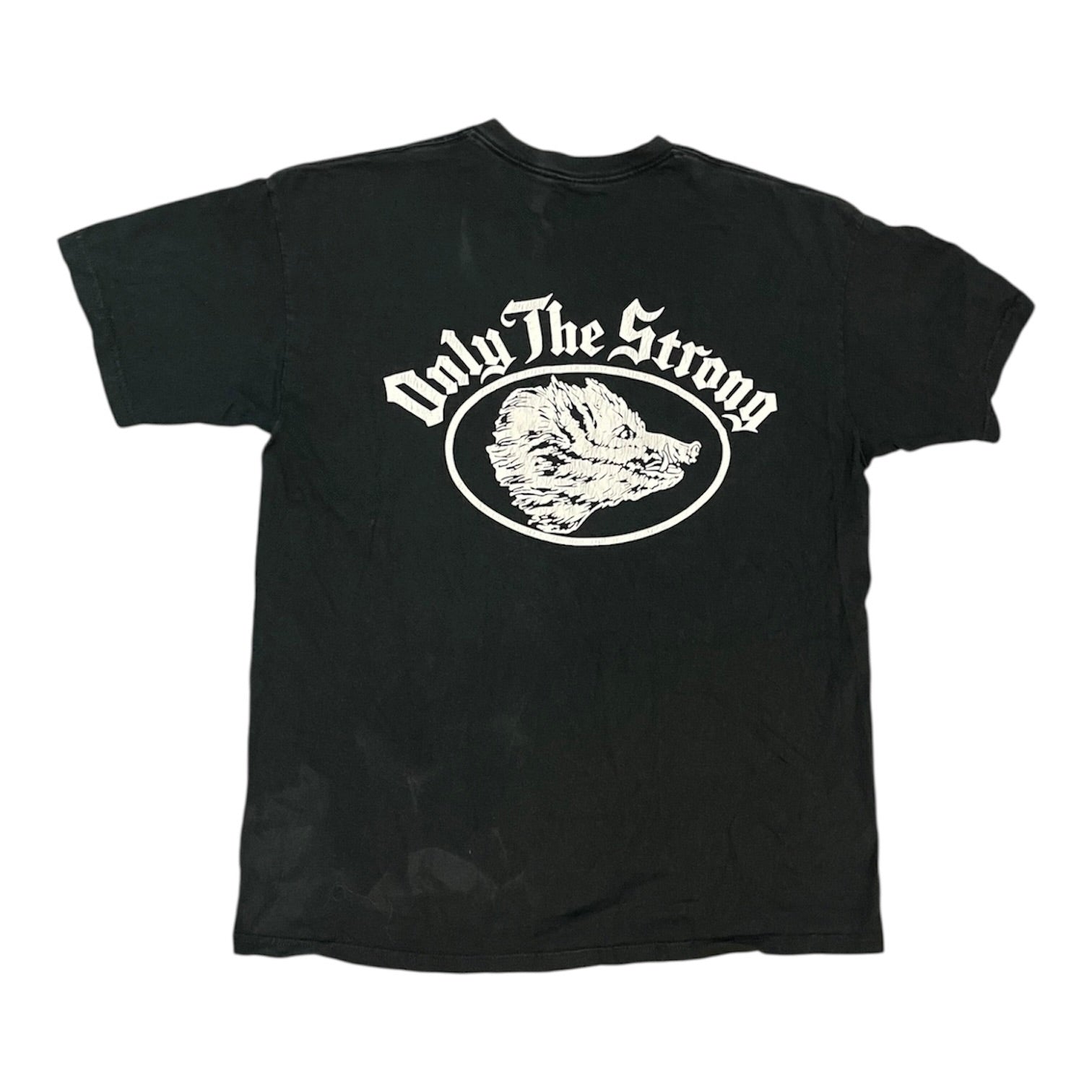 Supreme Boars Head Only The Strong Black Tshirt