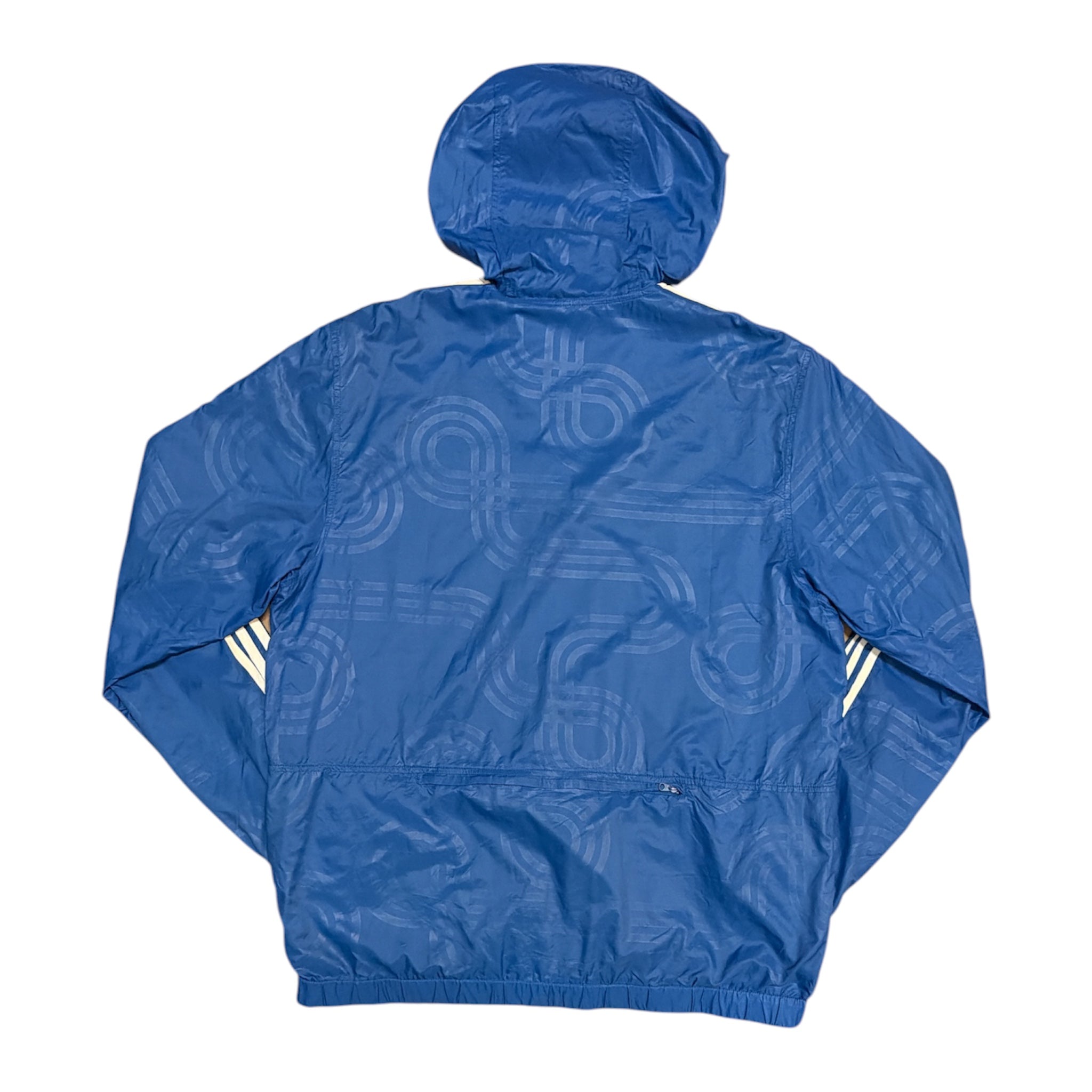 Adidas Originals Blue White Windbreaker Jacket