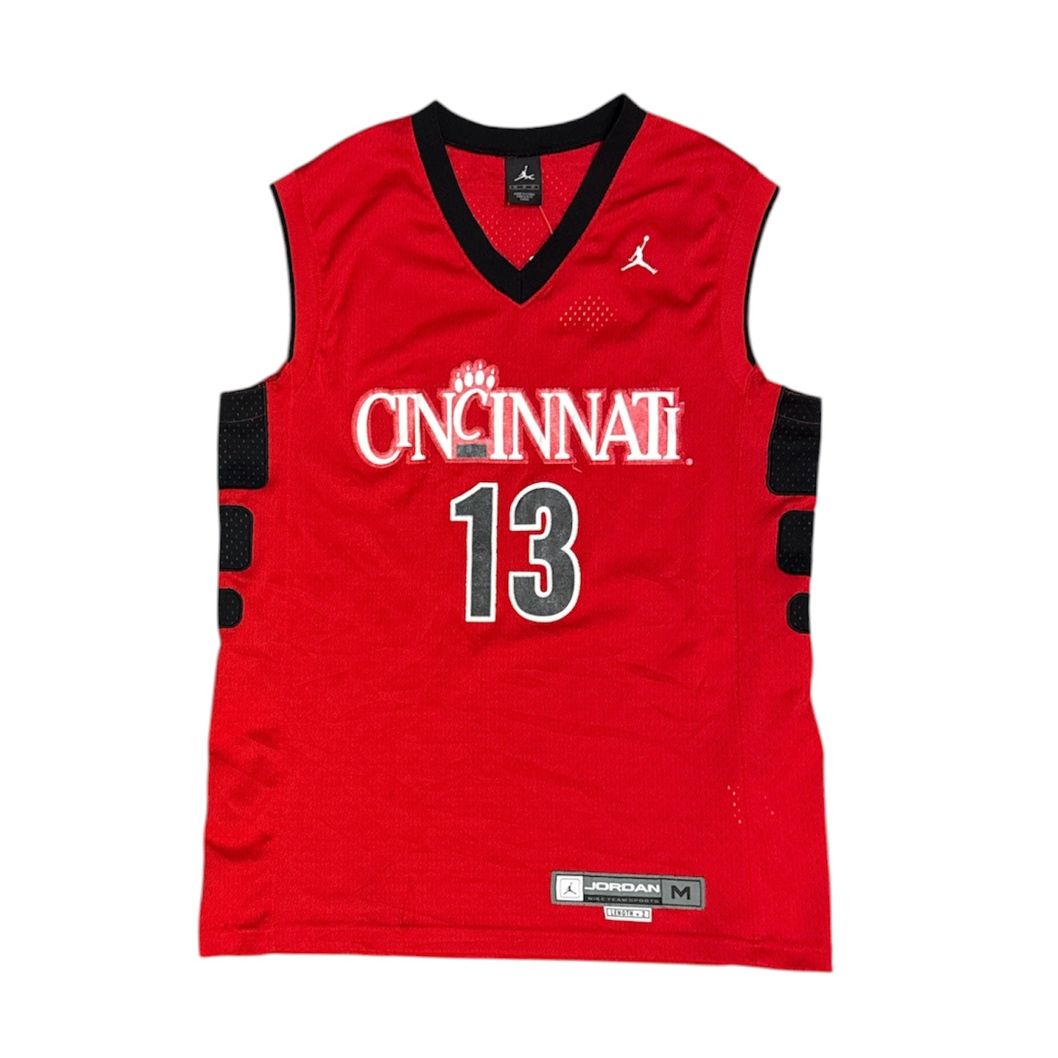 Jordan NCAA Cincinnati Bearcats #13 Red Basketball Jersey
