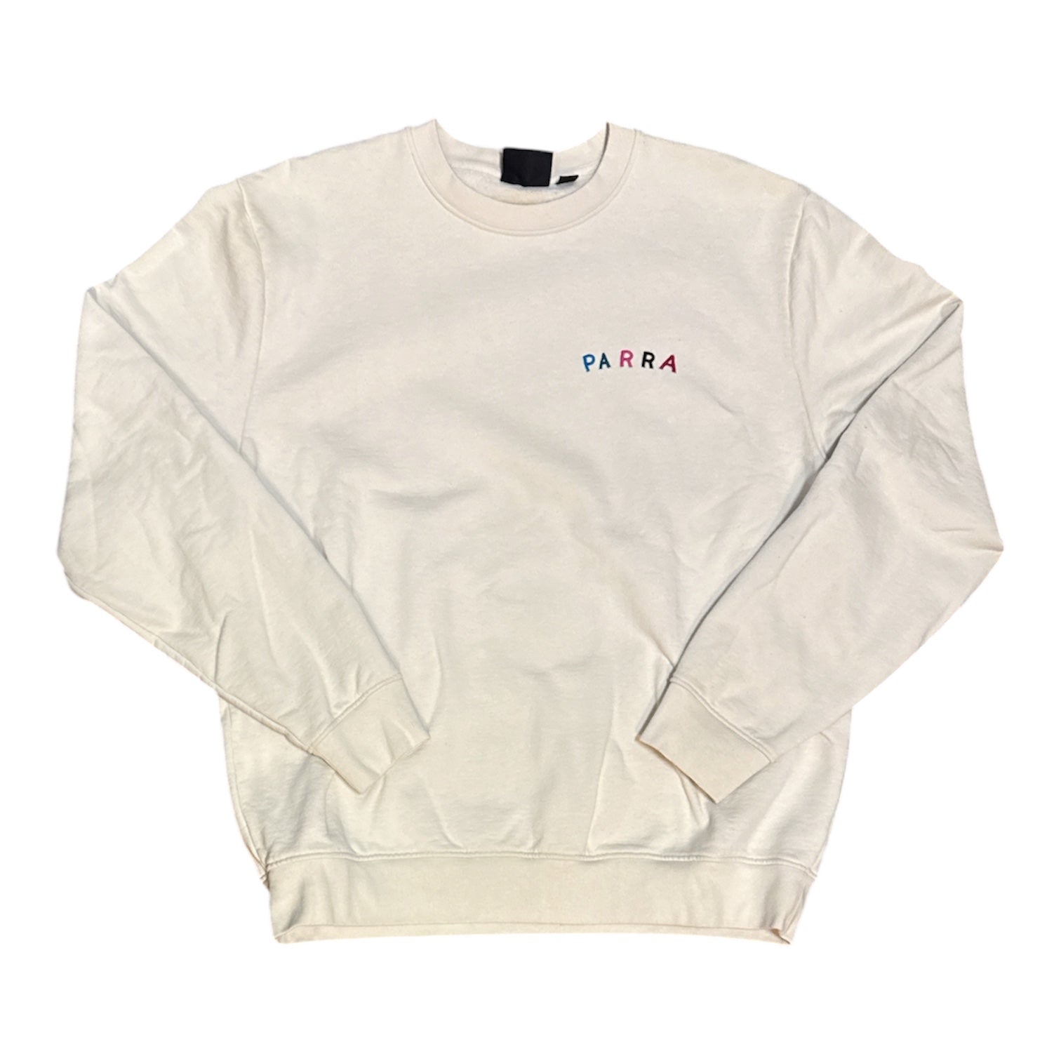 By Parra Fonts Are Us Cream Sweatshirt