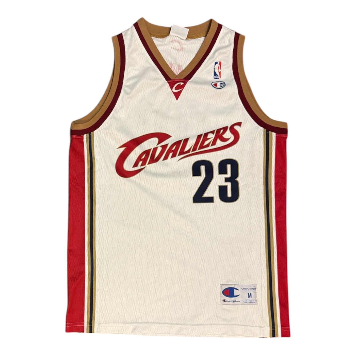 Champion Cleveland Cavaliers LeBron James #23 Home Basketball Jersey
