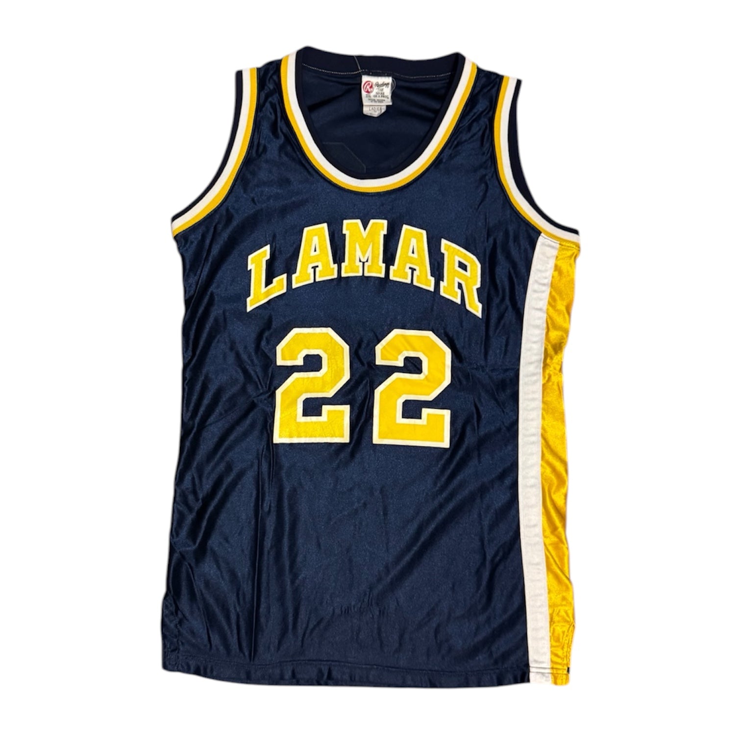 Rawlings Lamar #22 Made In USA Basketball Jersey (W)
