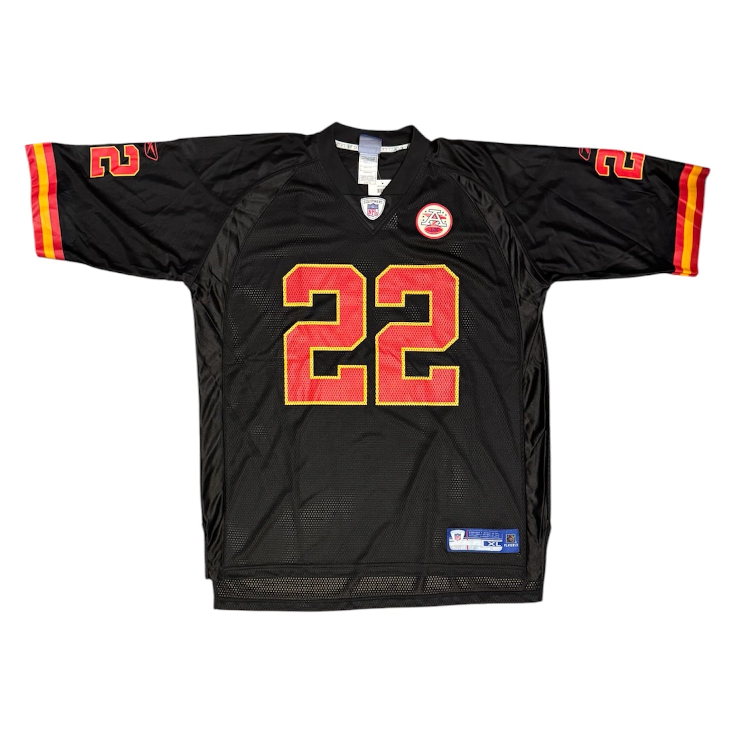 Reebok Kansas City Chiefs Dexter McCluster #22 Blackout On Field American Football Jersey