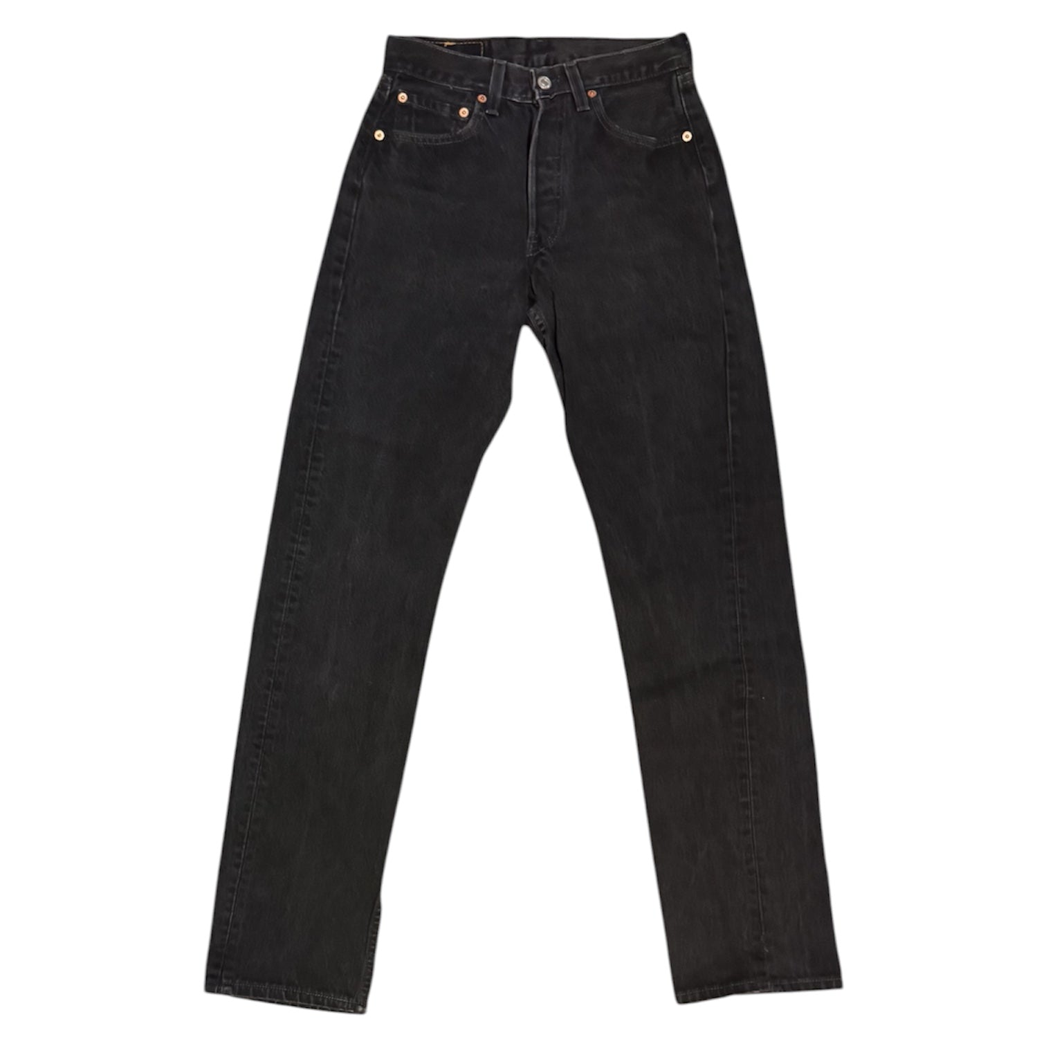 Vintage Levi's 501 Black/Grey Jeans (W28/L34)