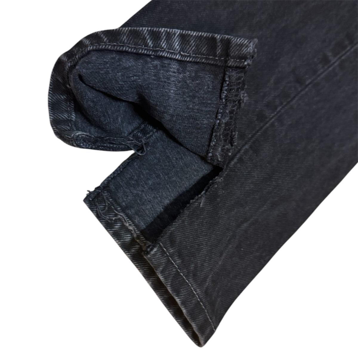 Vintage Levi's 501 Black/Grey Jeans (W28/L34)