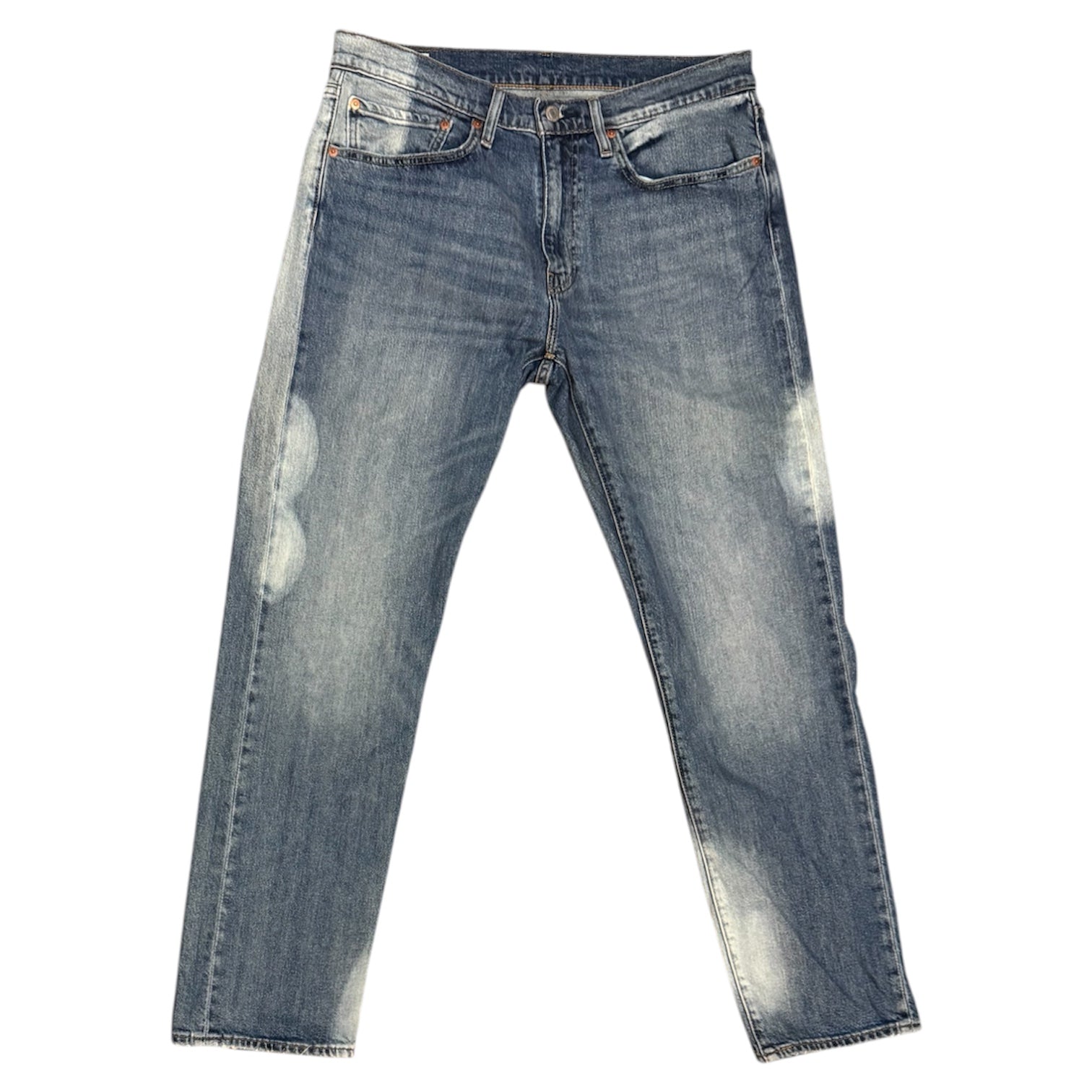 Levis 502 Light Washed Faded Jeans