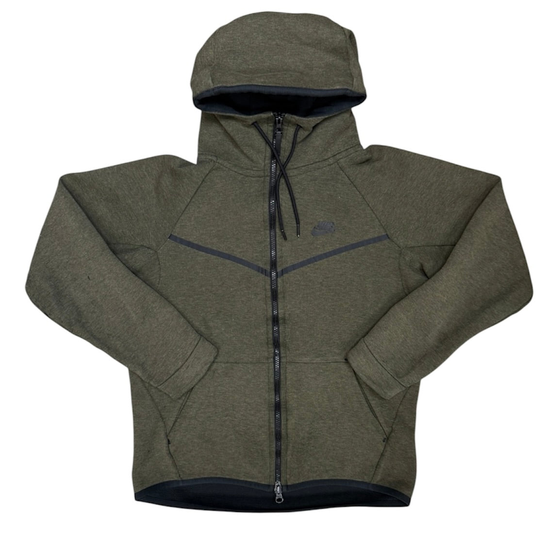 Nike Olive Tech Full Zip Hoodie