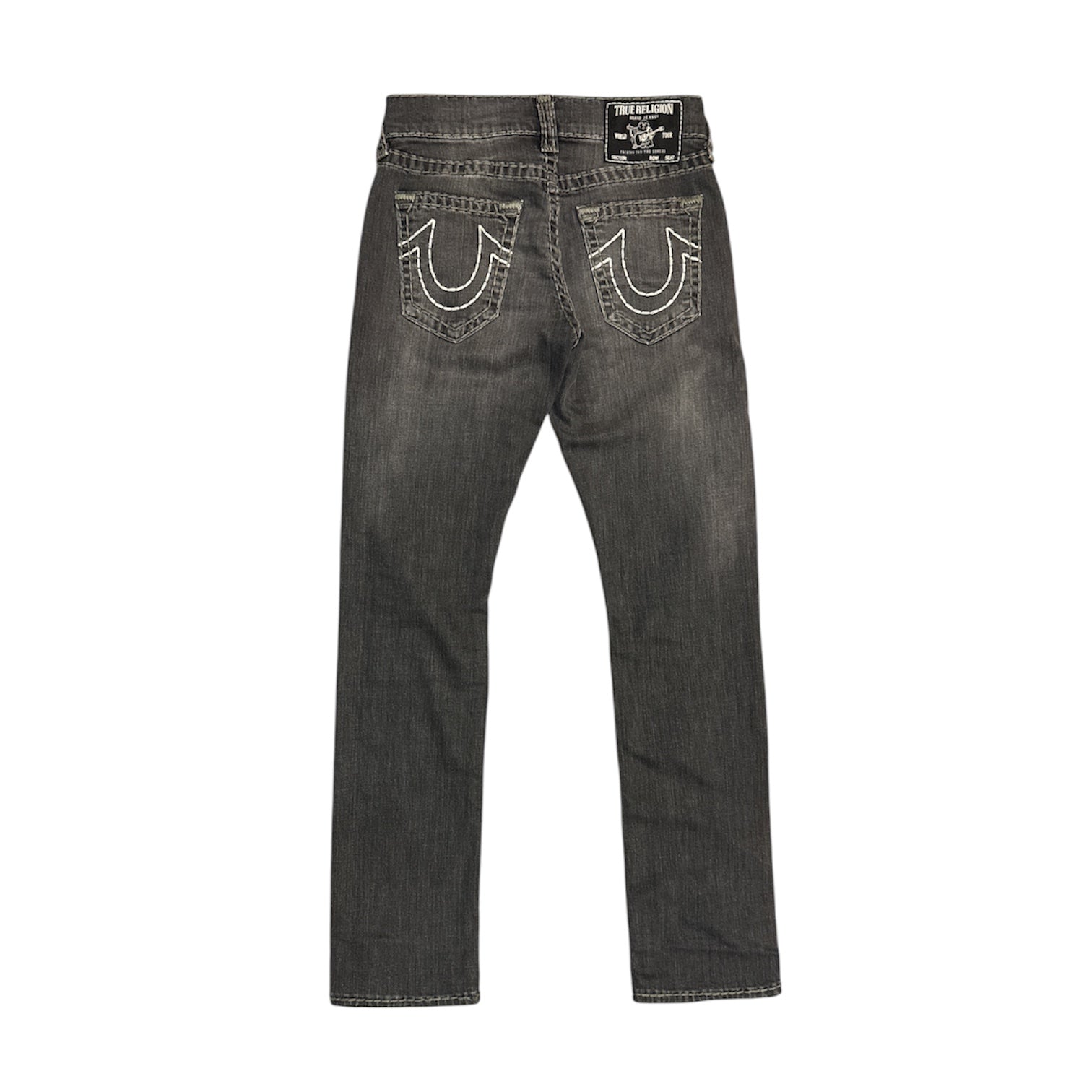 True Religion Rickey Washed Black Jeans
