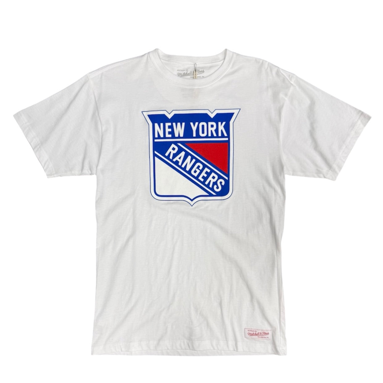 Mitchell & Ness New York Rangers Traditional Fit White Tshirt
