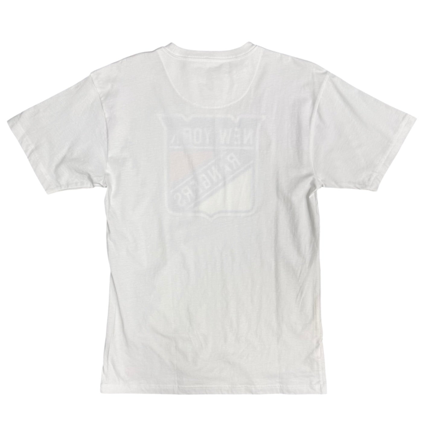 Mitchell & Ness New York Rangers Traditional Fit White Tshirt