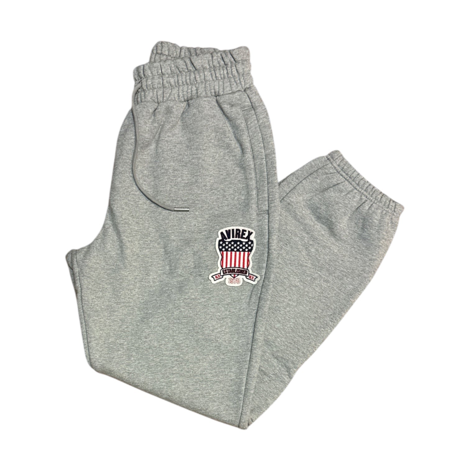 Avirex Badge Grey Sweatpants