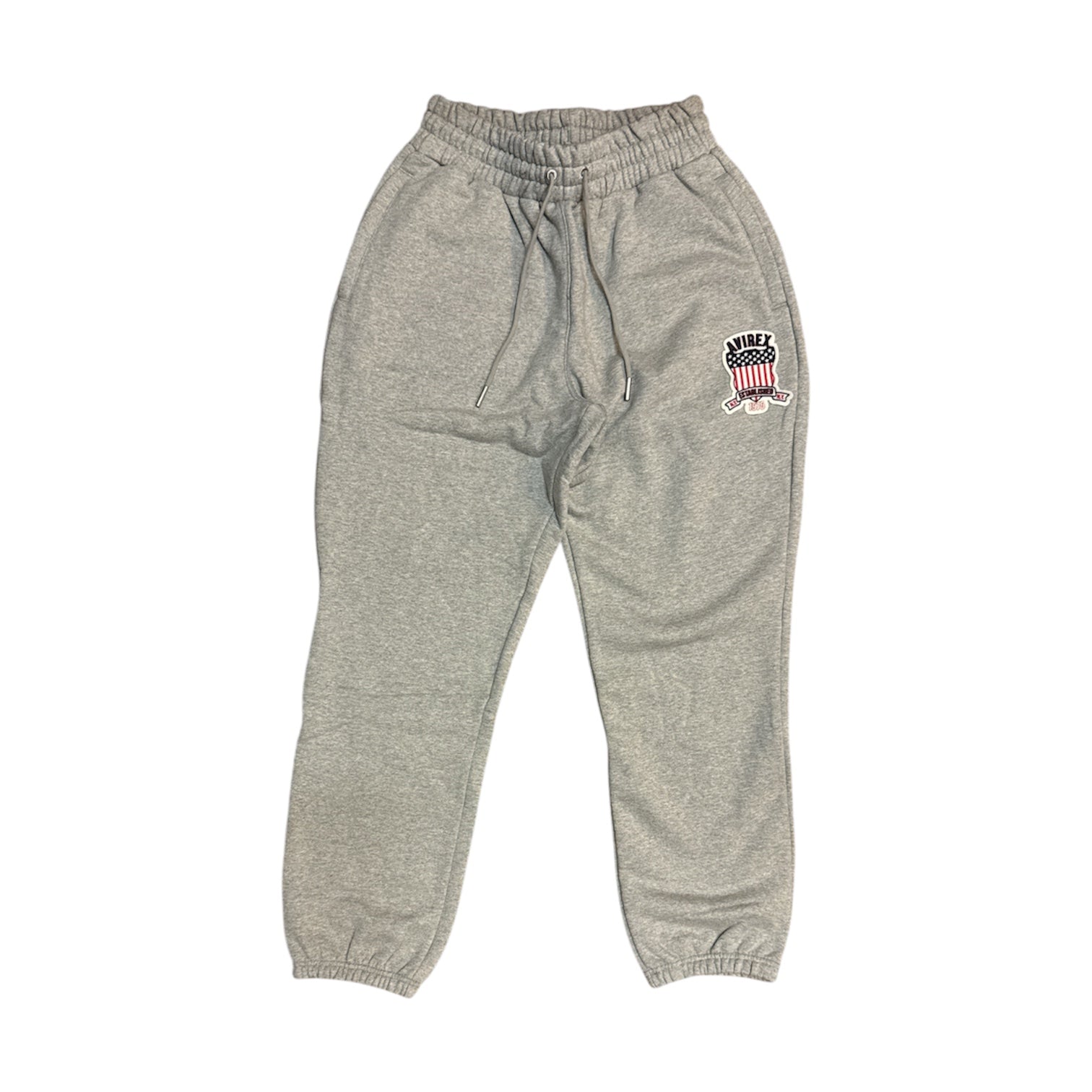 Avirex Badge Grey Sweatpants