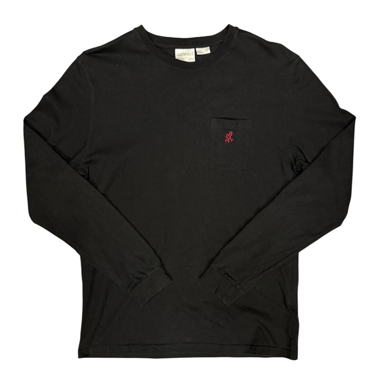 Gramicci Black Pocket Long Sleeve