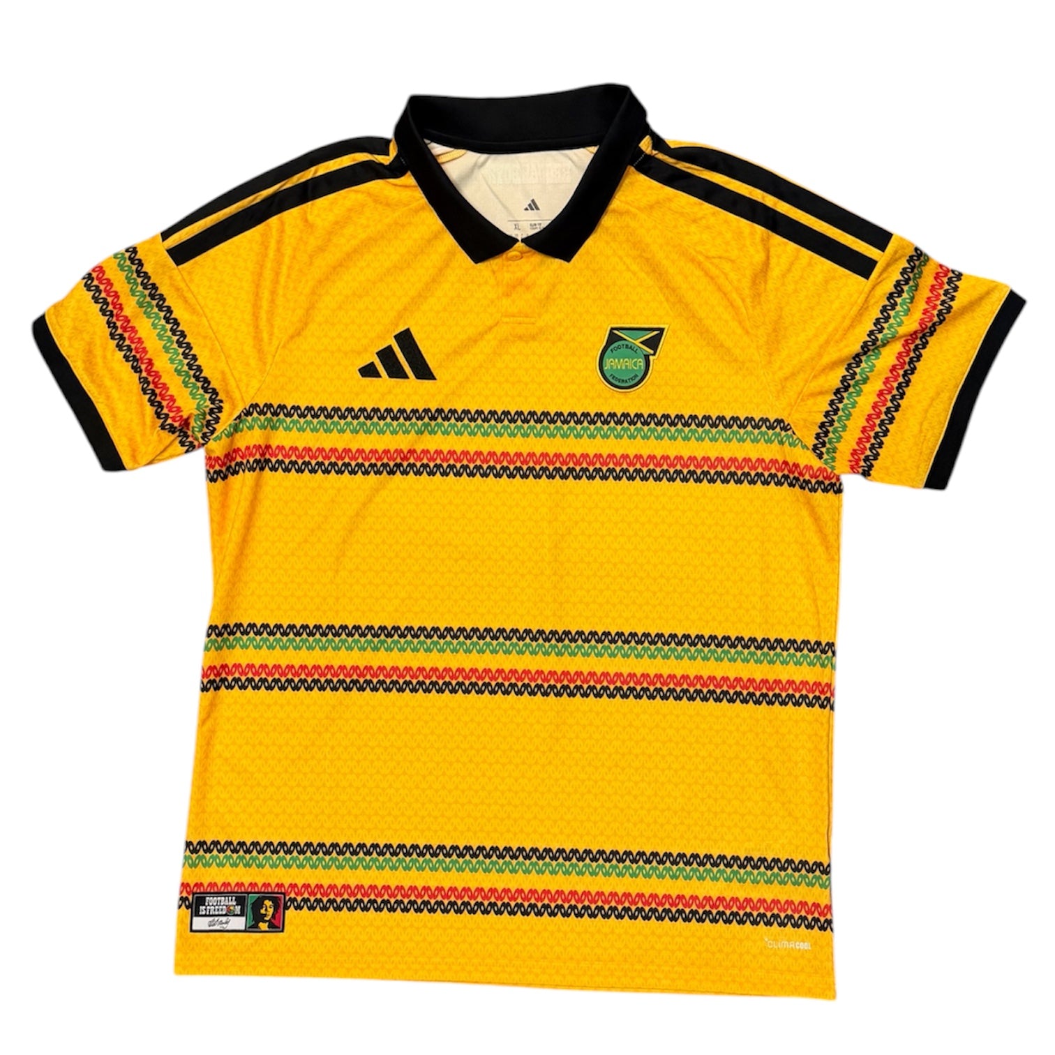 Adidas Jamaica 2026 x Bob Marley Home Football Jersey