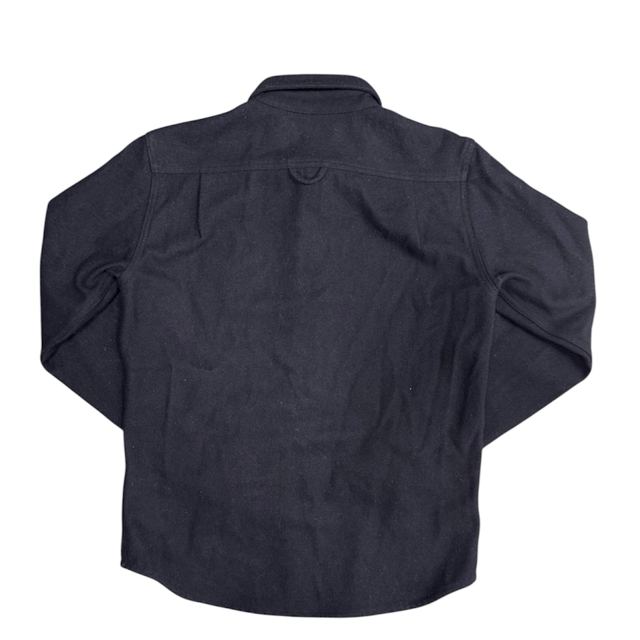 HUF Navy Wool Overshirt