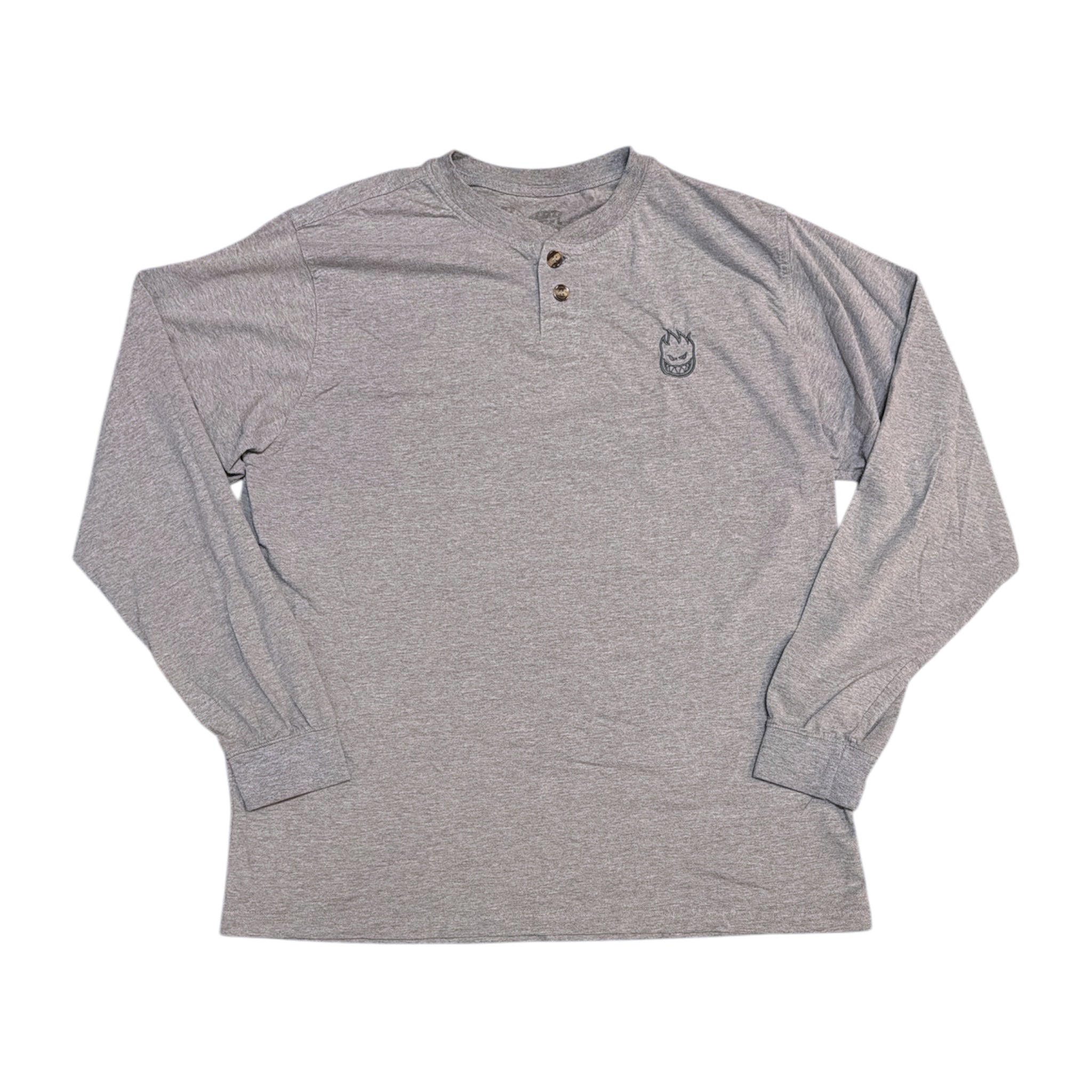 Spitfire Button Neck Long Sleeve