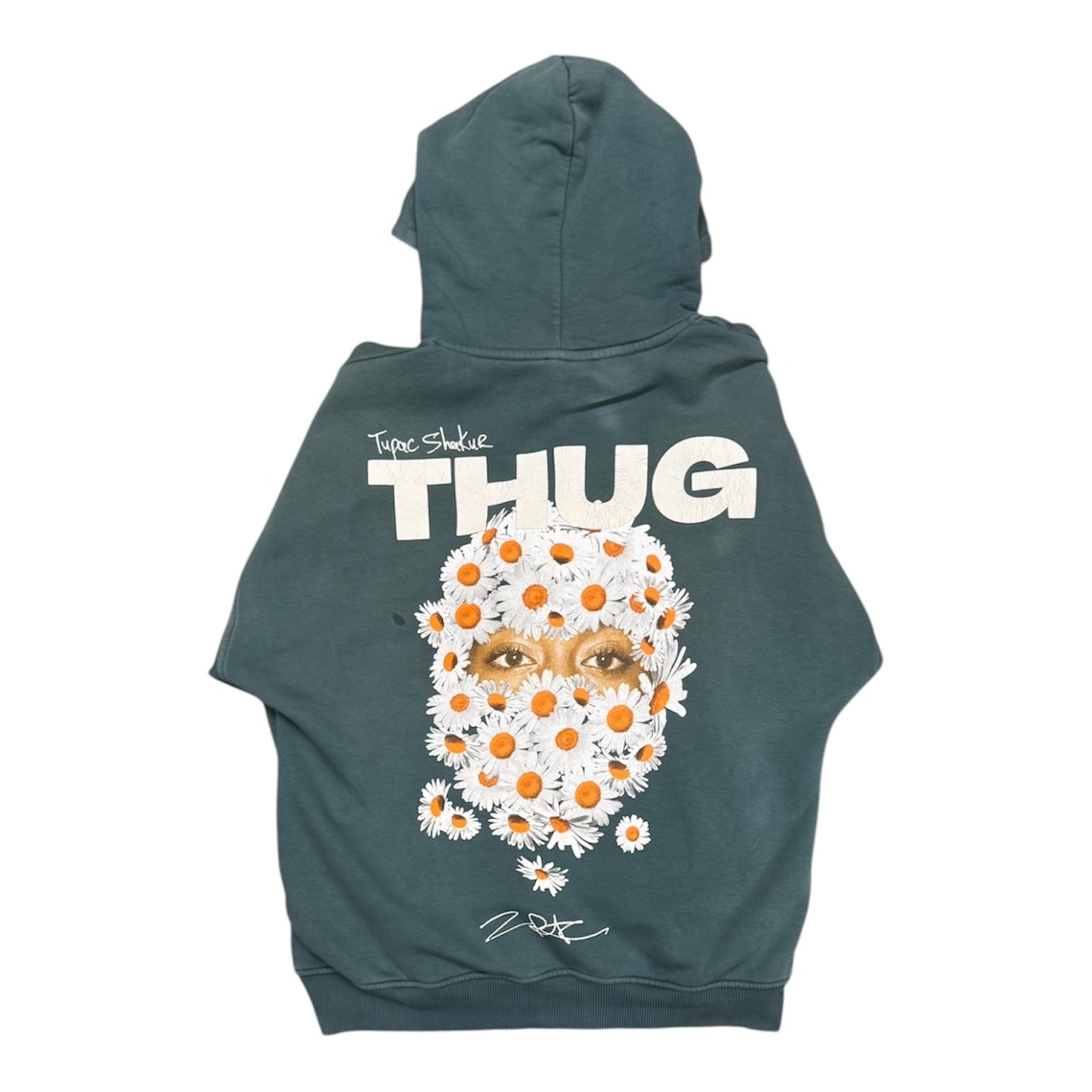 Mafia Tupac Thug Life Green Hoodie