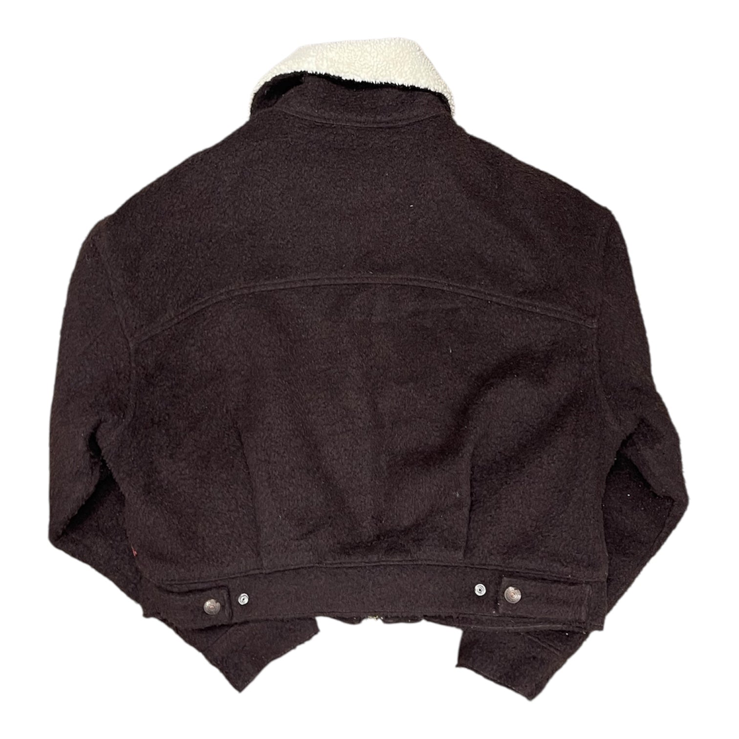 Levi's Baby Bubble Wool Brown Trucker Jacket (W)