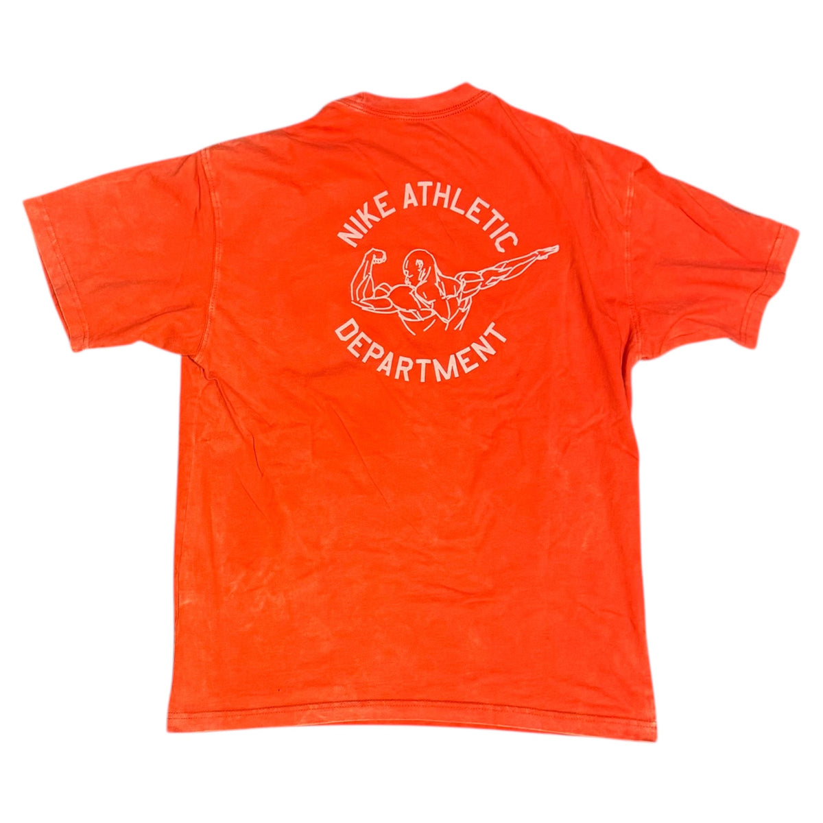 Nike Athletic Department Washed Orange Tshirt