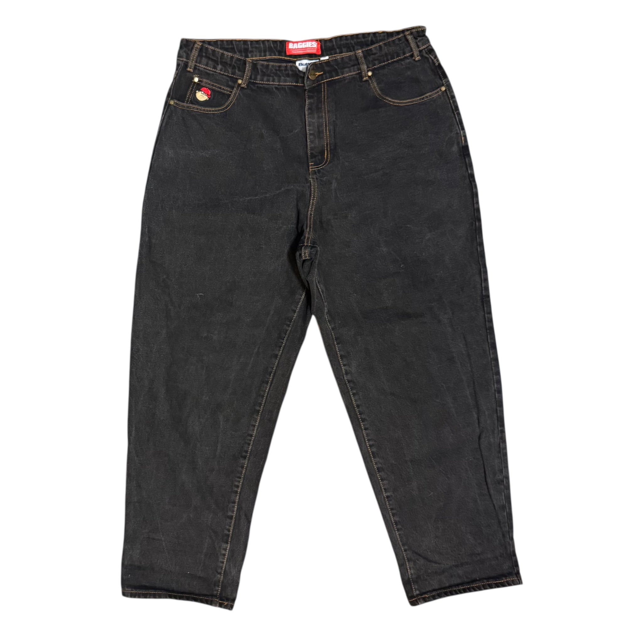 Butter Goods Baggiest Black Jeans