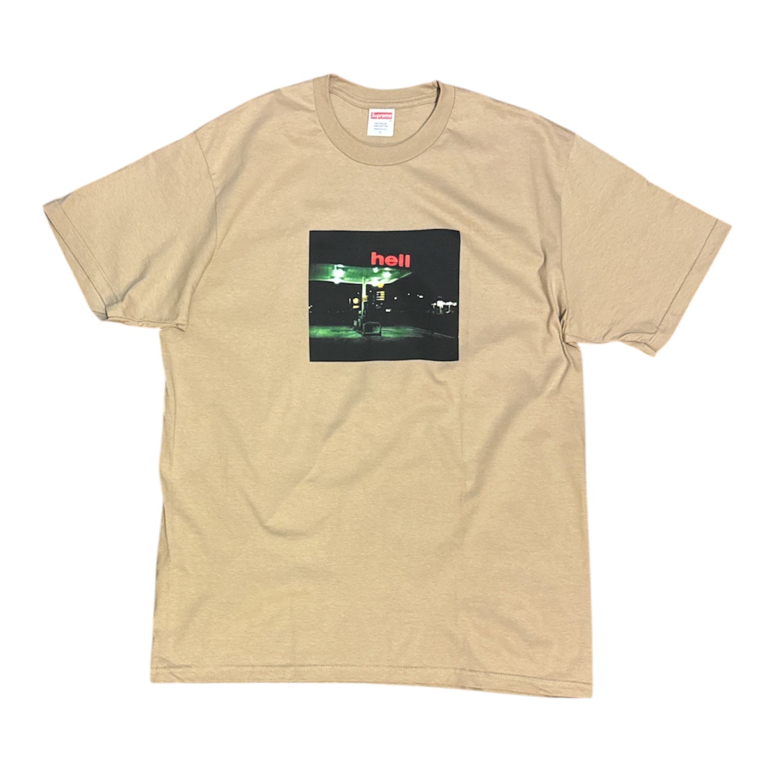 Supreme FW23 Hell Beige Tshirt