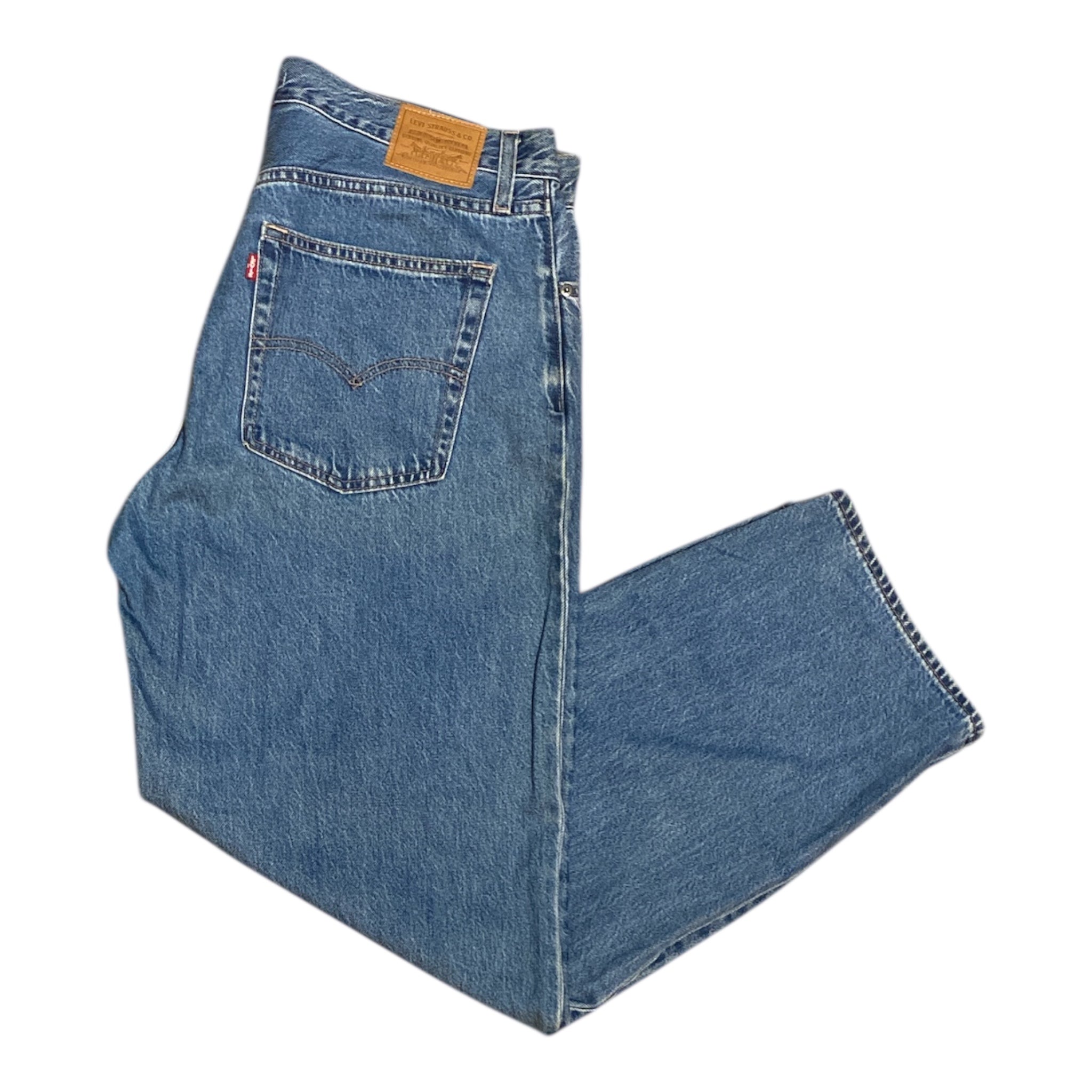 Levi's Baggy Dad Blue Jeans