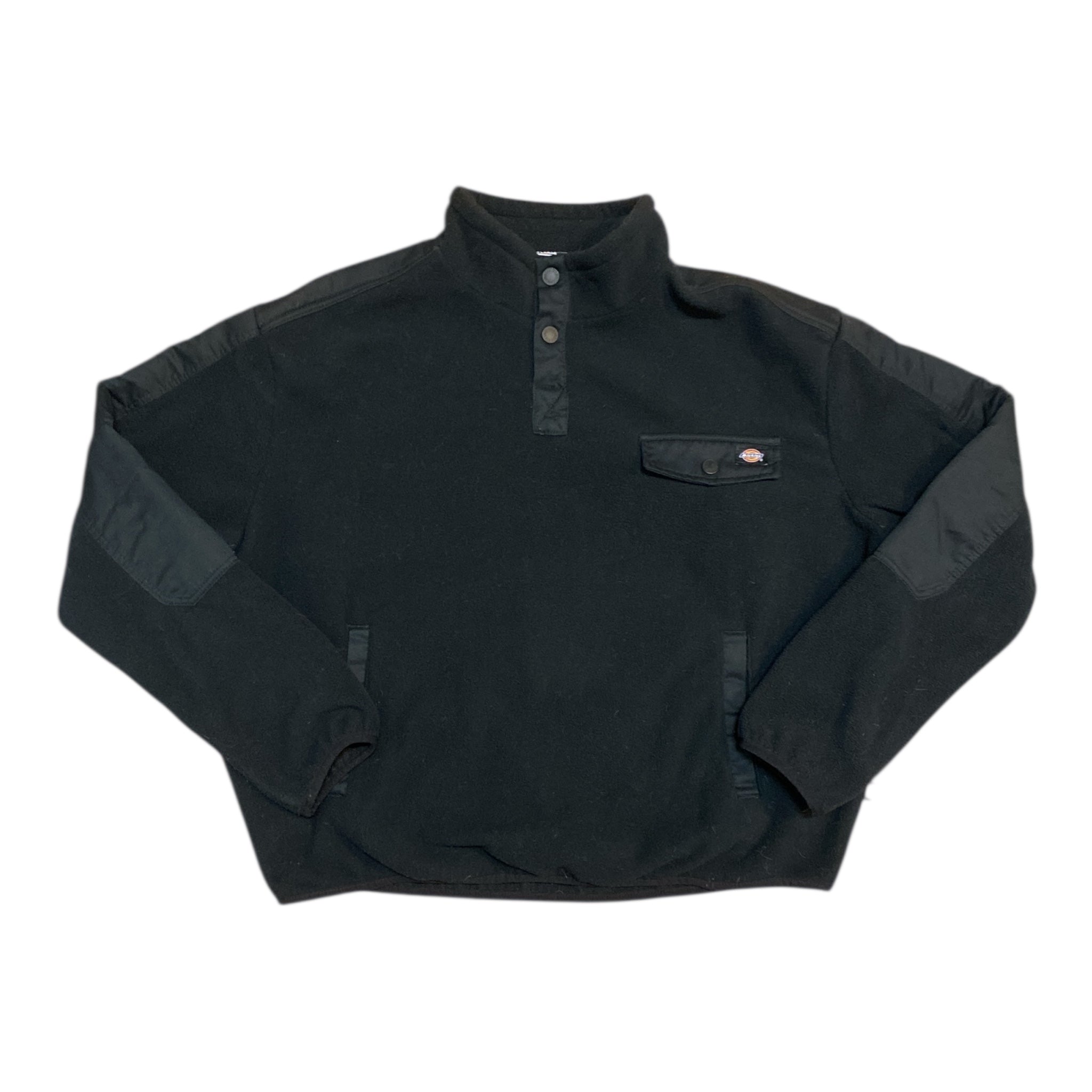 Dickies Black Half Snap Fleece (W)