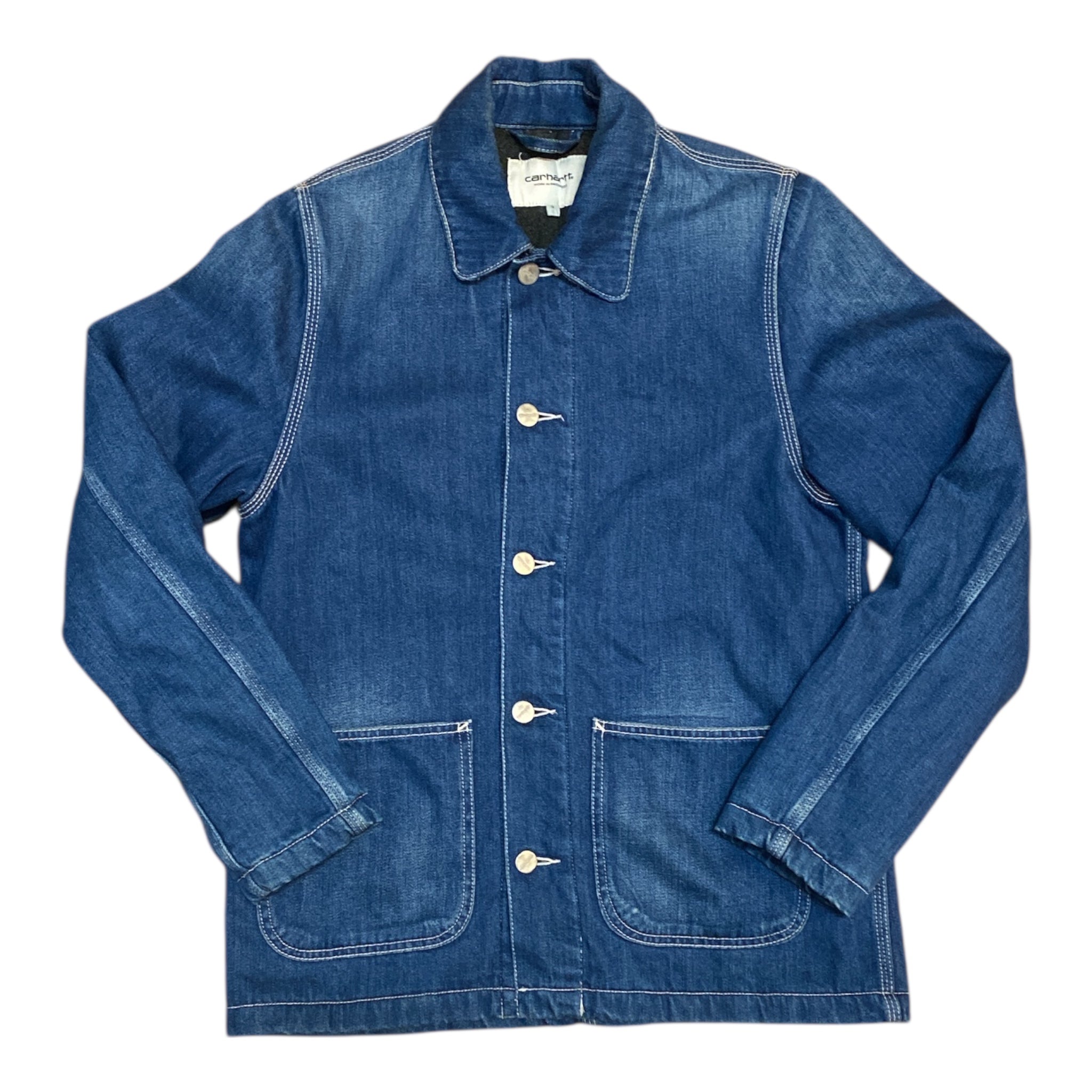 Carhartt WIP Wool Lined Denim Coat Jacket