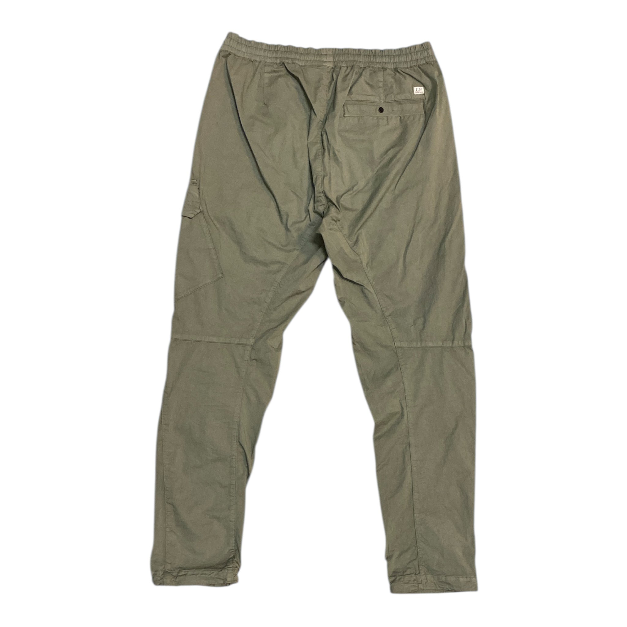 C.P Company Twill Stretch Regular Agave Green Utility Cargo Pants