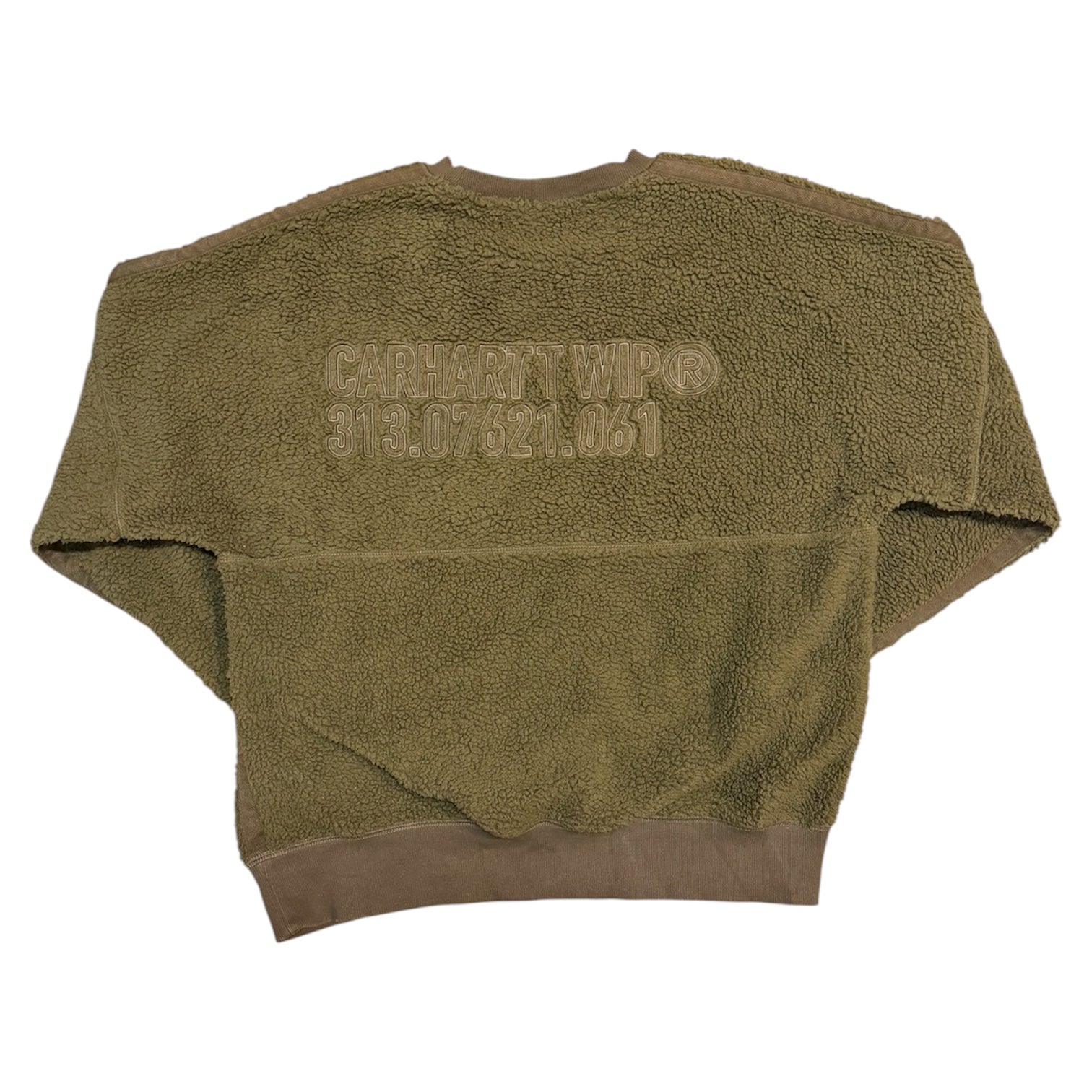 Carhartt WIP Coordinate Brown Sherpa Sweatshirt