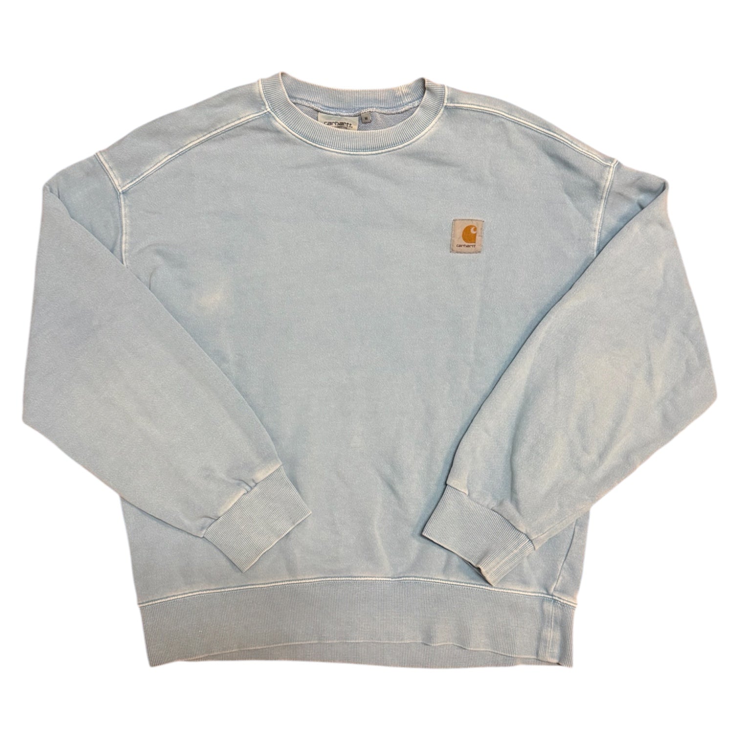 Carhartt WIP Nelson Dyed Washed Blue Sweatshirt