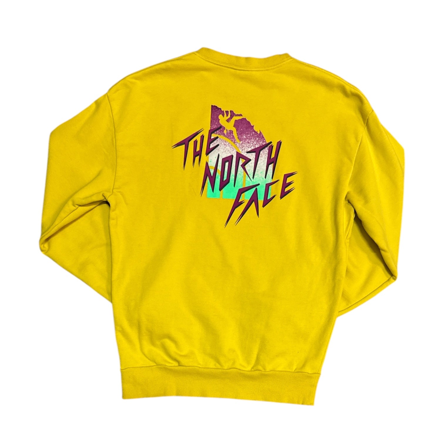The North Face Masters Of Stone Yellow Sweatshirt