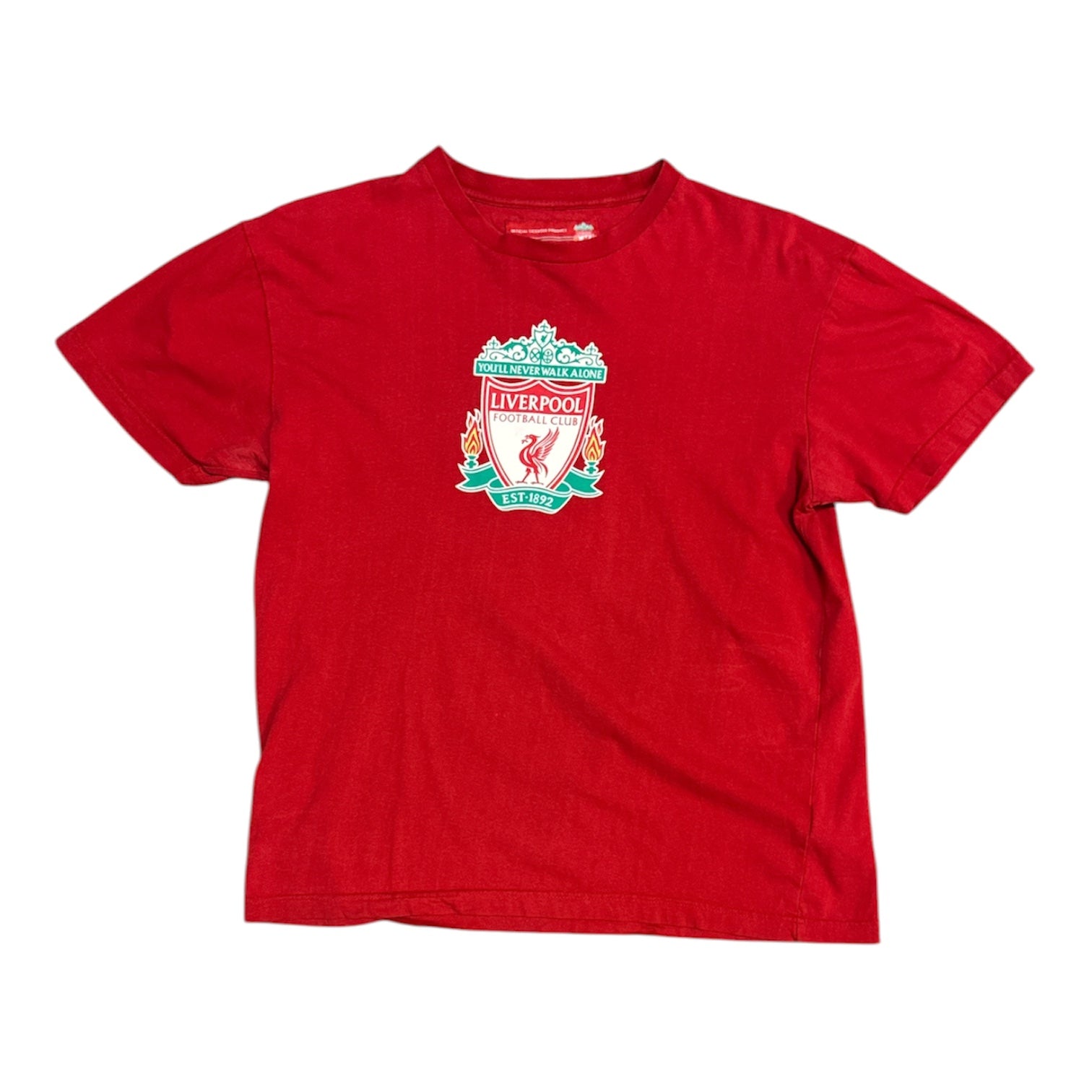 Liverpool F.C Large Shield Logo Football Tshirt