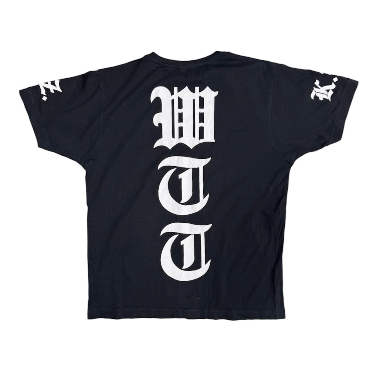 Watch the Throne European Tour Jay-Z Kanye West Black Tshirt