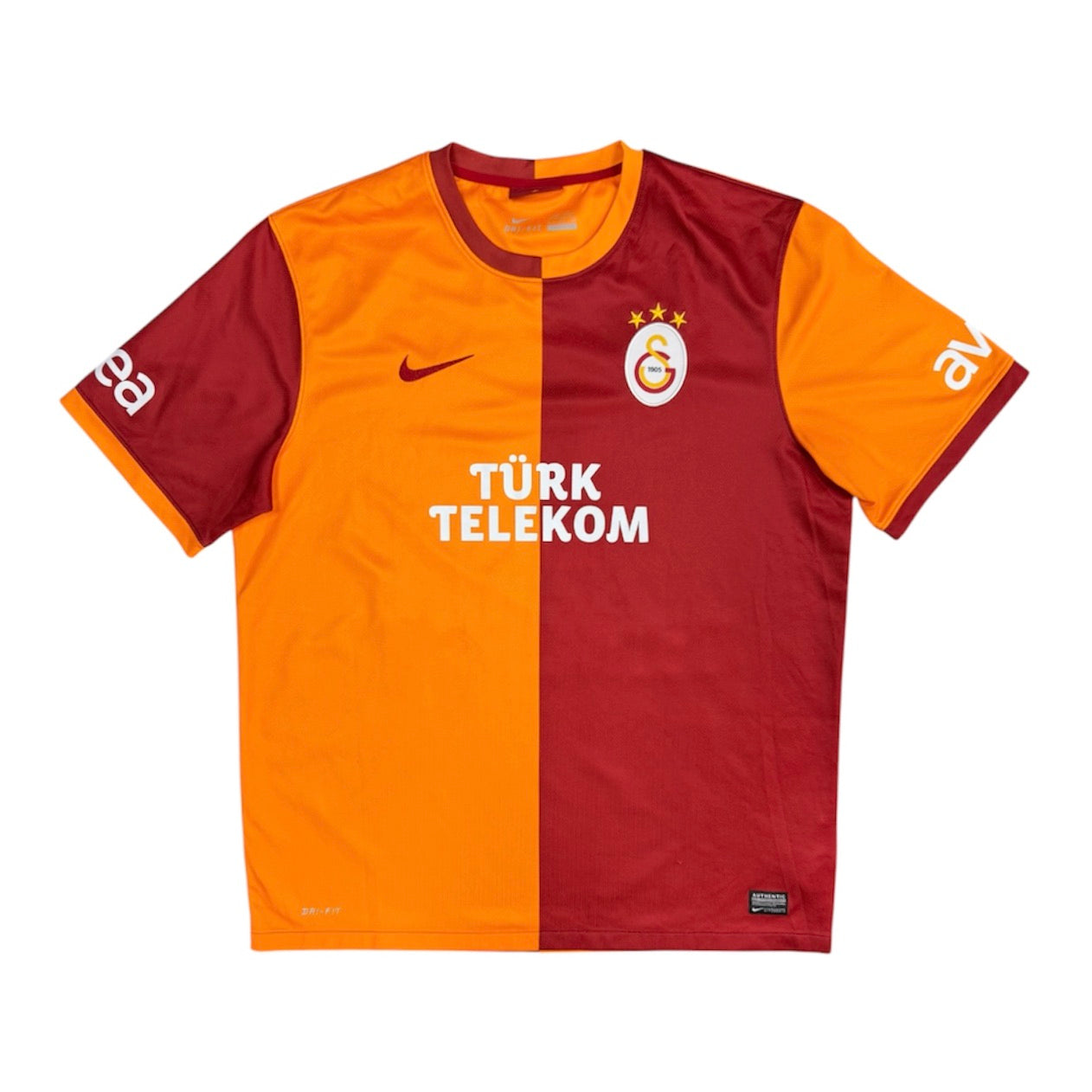 Nike Galatasaray Elmander #9 2013/2014 Home Football jersey
