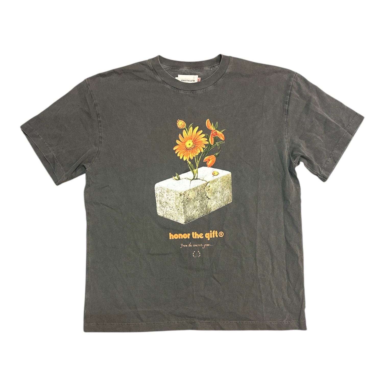 Honor The Gift Concrete 2.0 SS Grey Tshirt