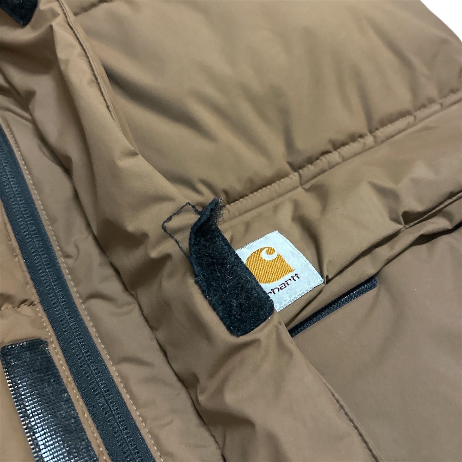 Carhartt WIP Milter Brown Puffer Jacket