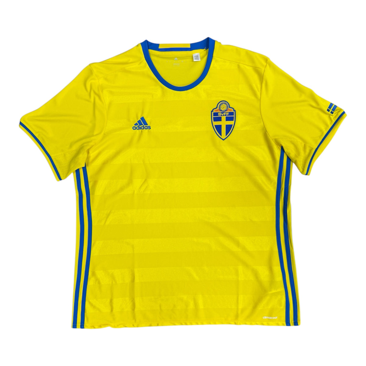 Adidas Sweden 2016/2017 Home Football Jersey