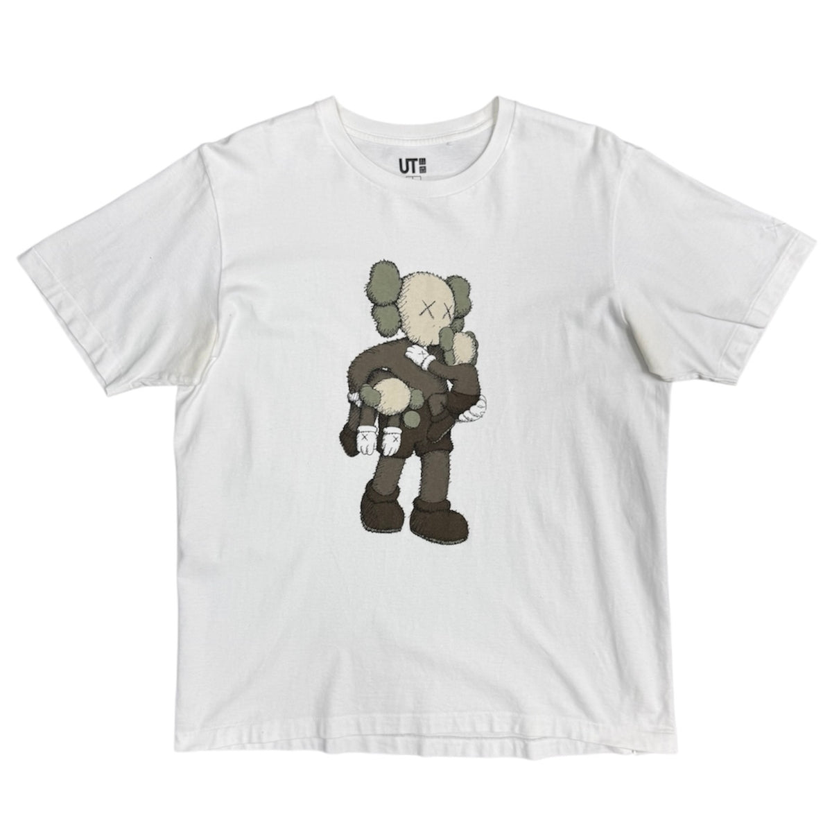 KAWS x Uniqlo Clean Slate White Tshirt