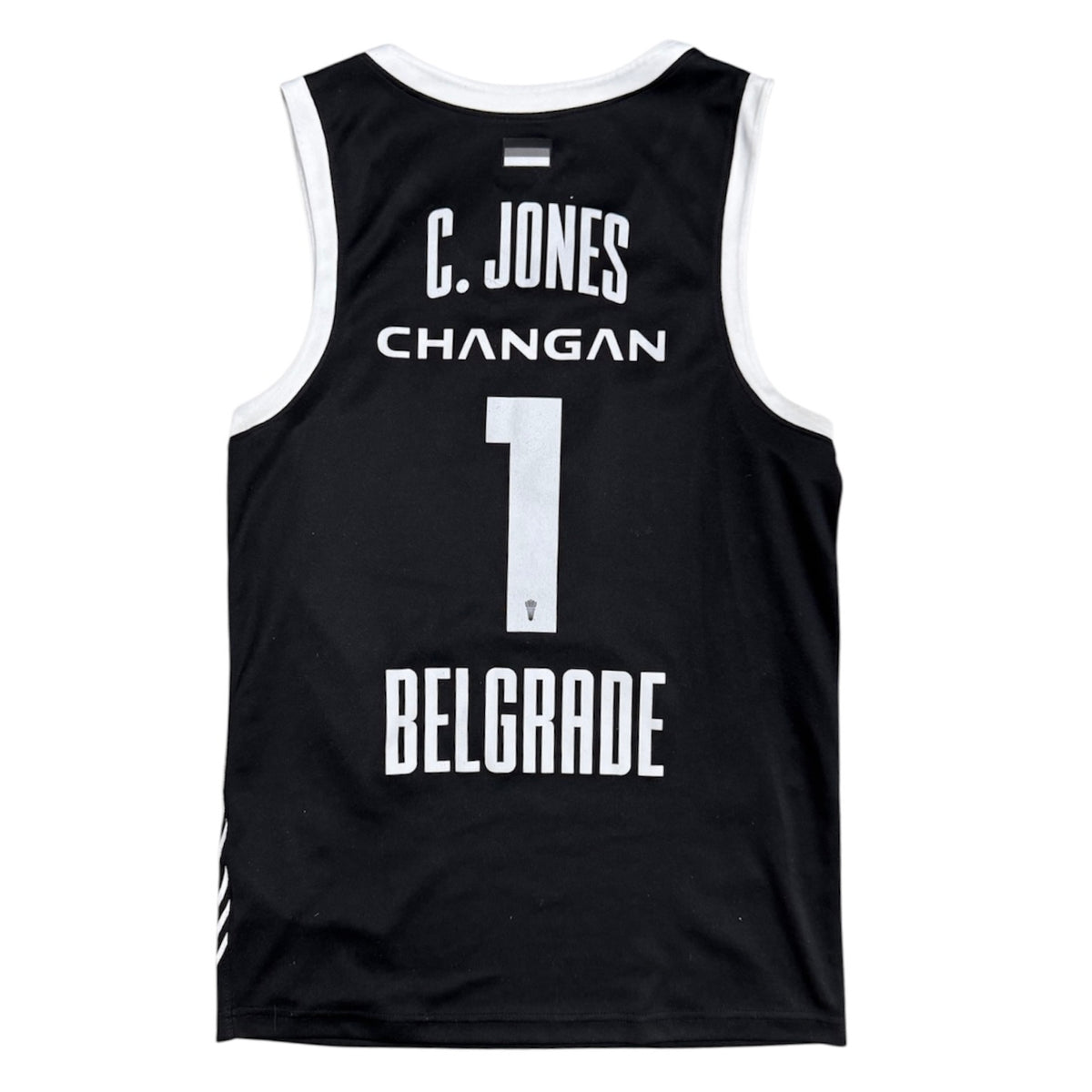 Nike Partizan Belgrade Jones #1 2025 Basketball Jersey