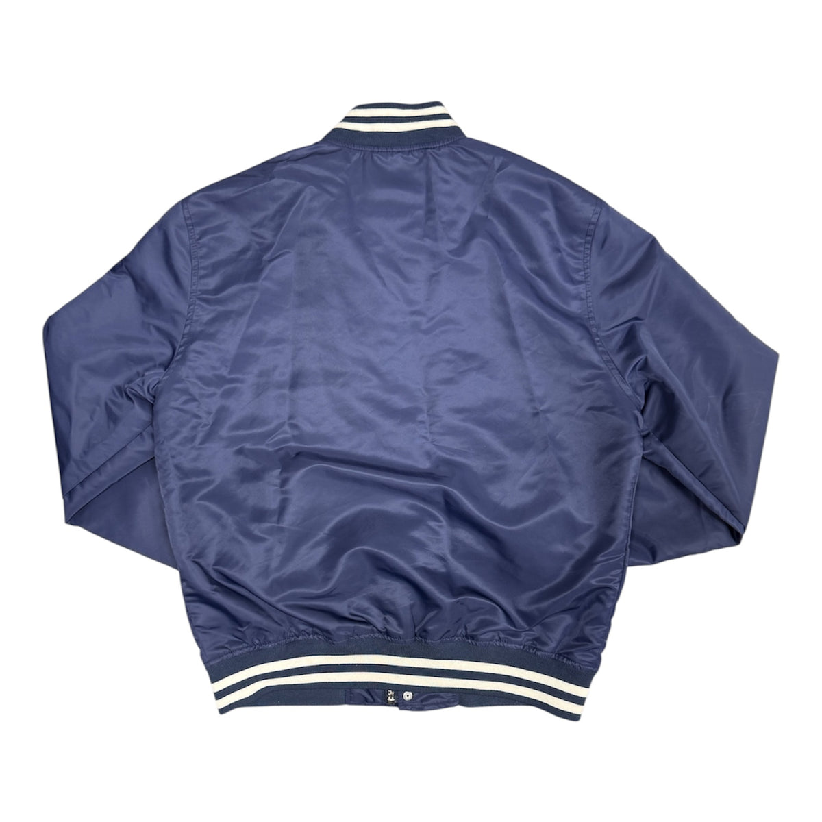 Schott Navy Nylon Bomber Jacket