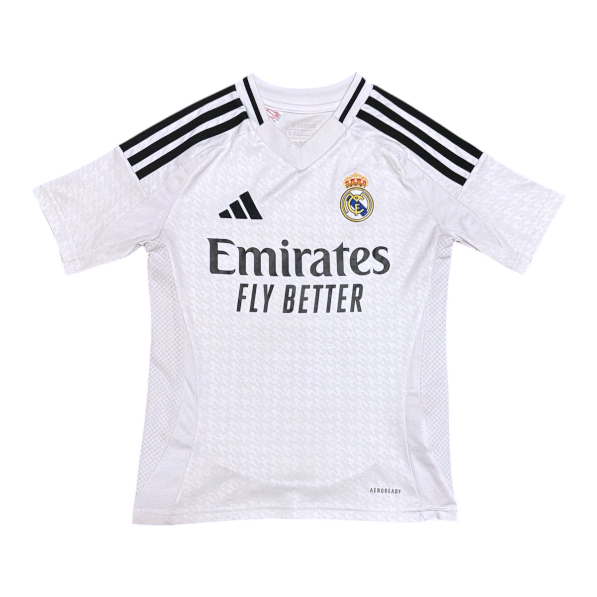 Adidas Real Madrid Vini Jr. 2024/2025 Home Football Jersey (Youth)