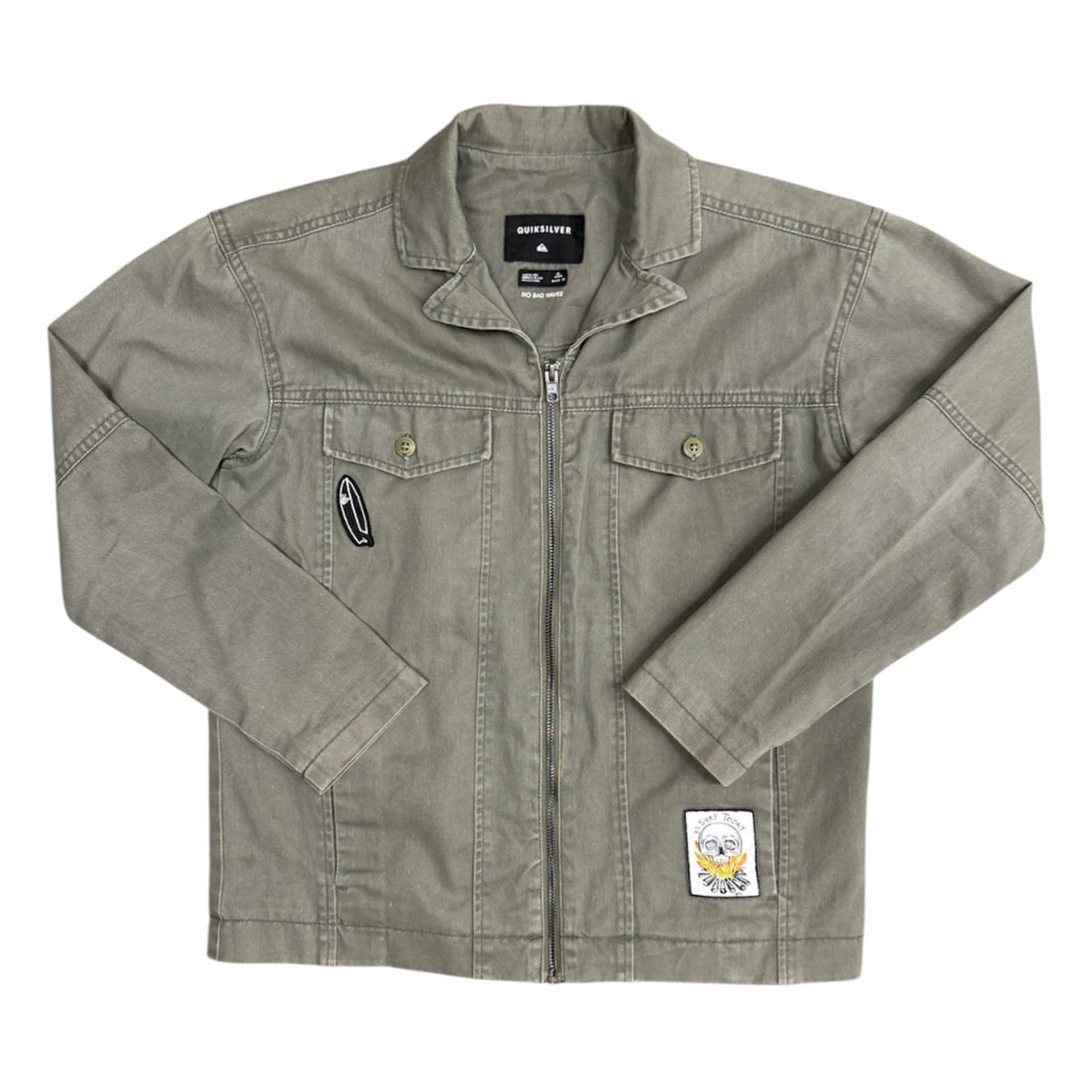 Quicksilver Green No Bad Waves Jacket (W)