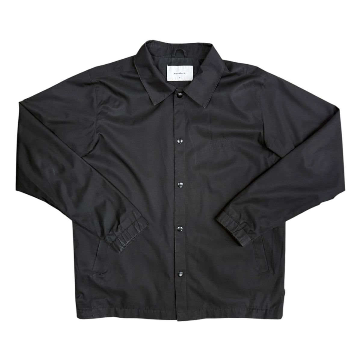 Woodbird Black Frane Coach Jacket