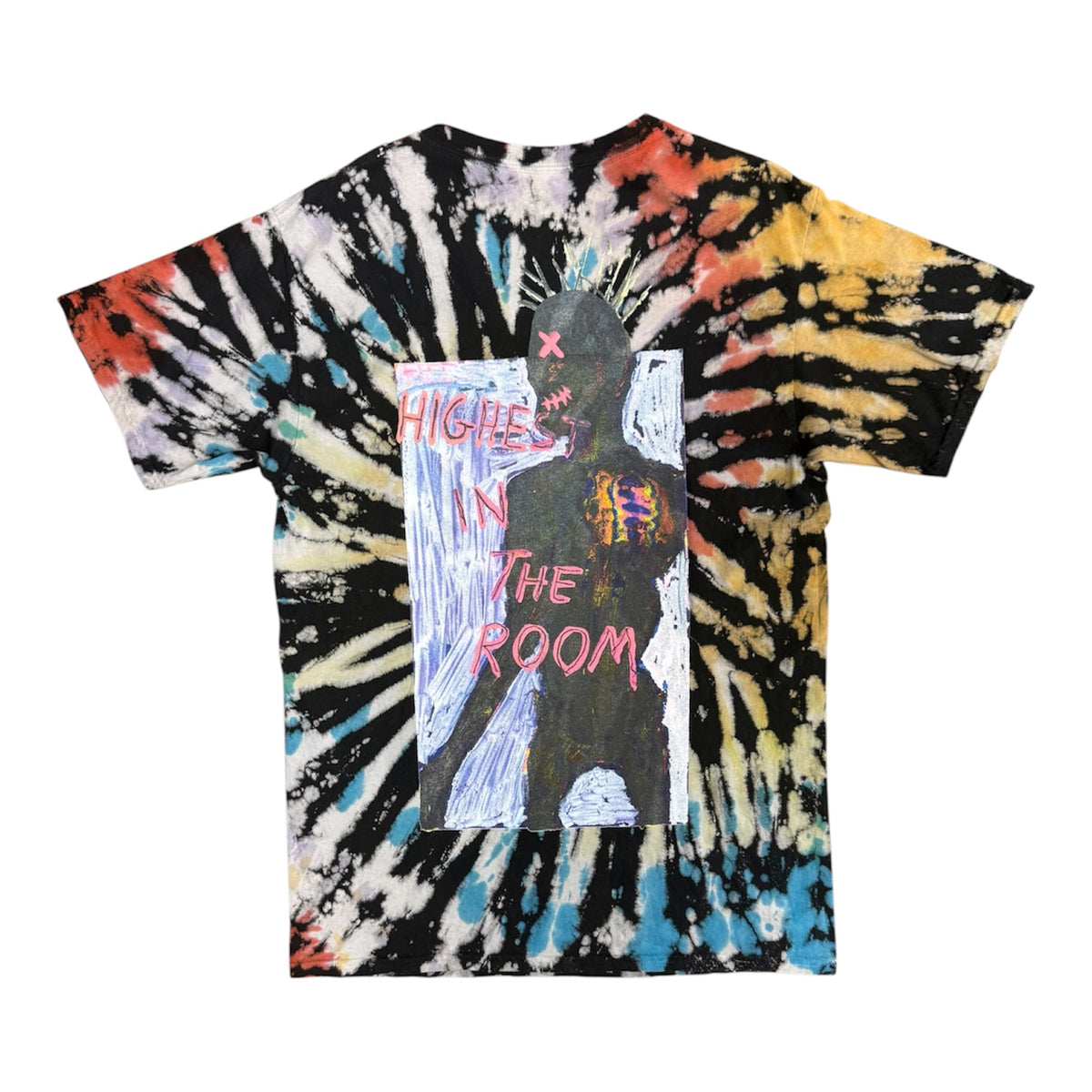 Travis Scott Highest In The Room Tie Dye Tshirt