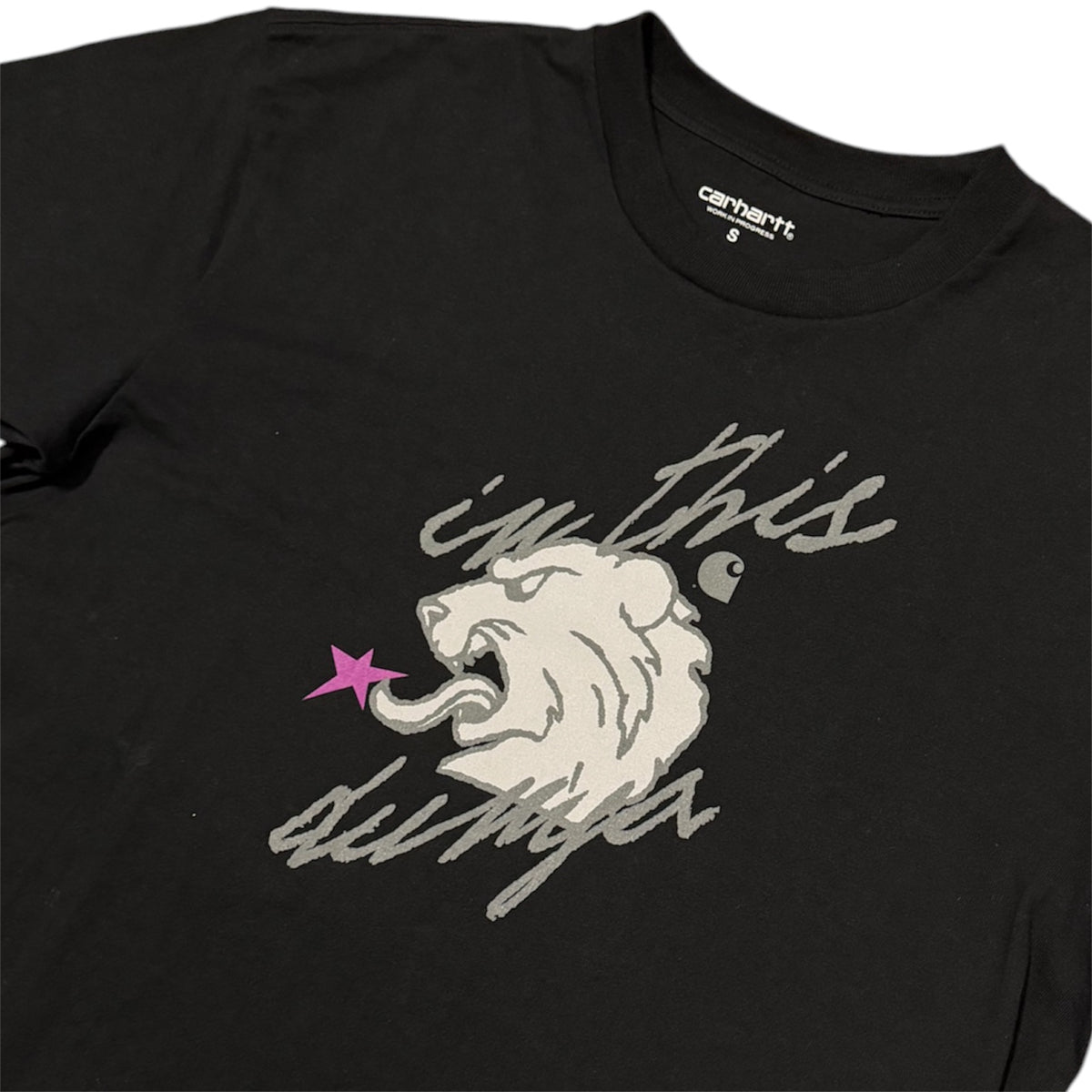 Carhartt WIP x In This Dunya Feline Black Tshirt