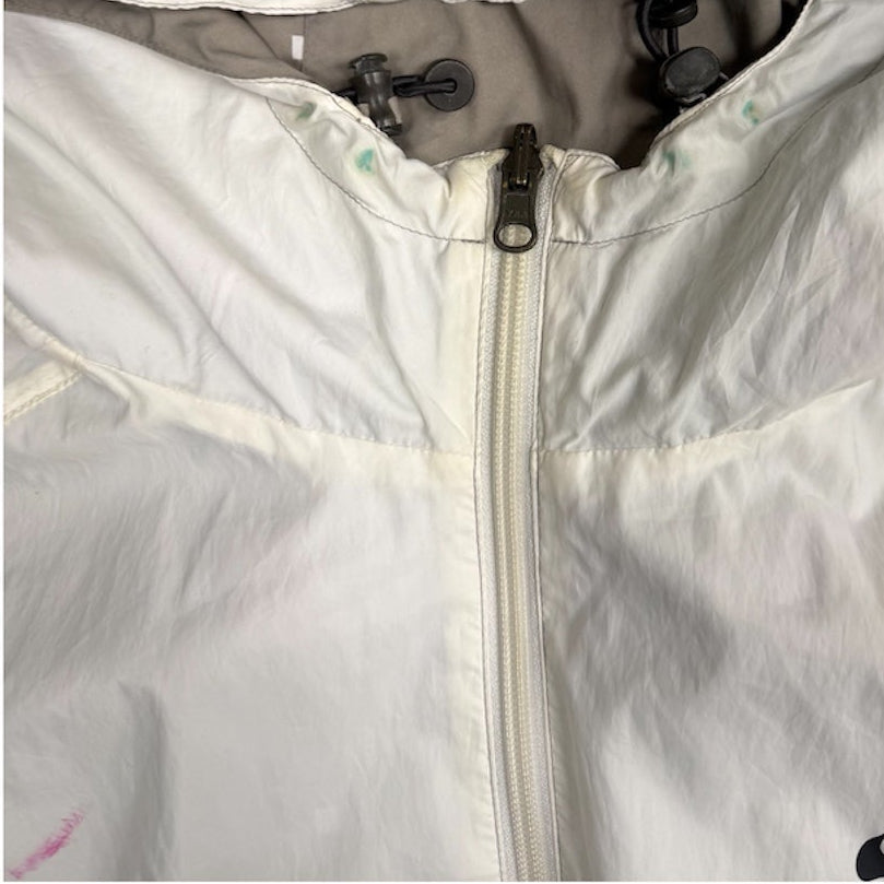 Nike Grey White Reversible Wind Jacket