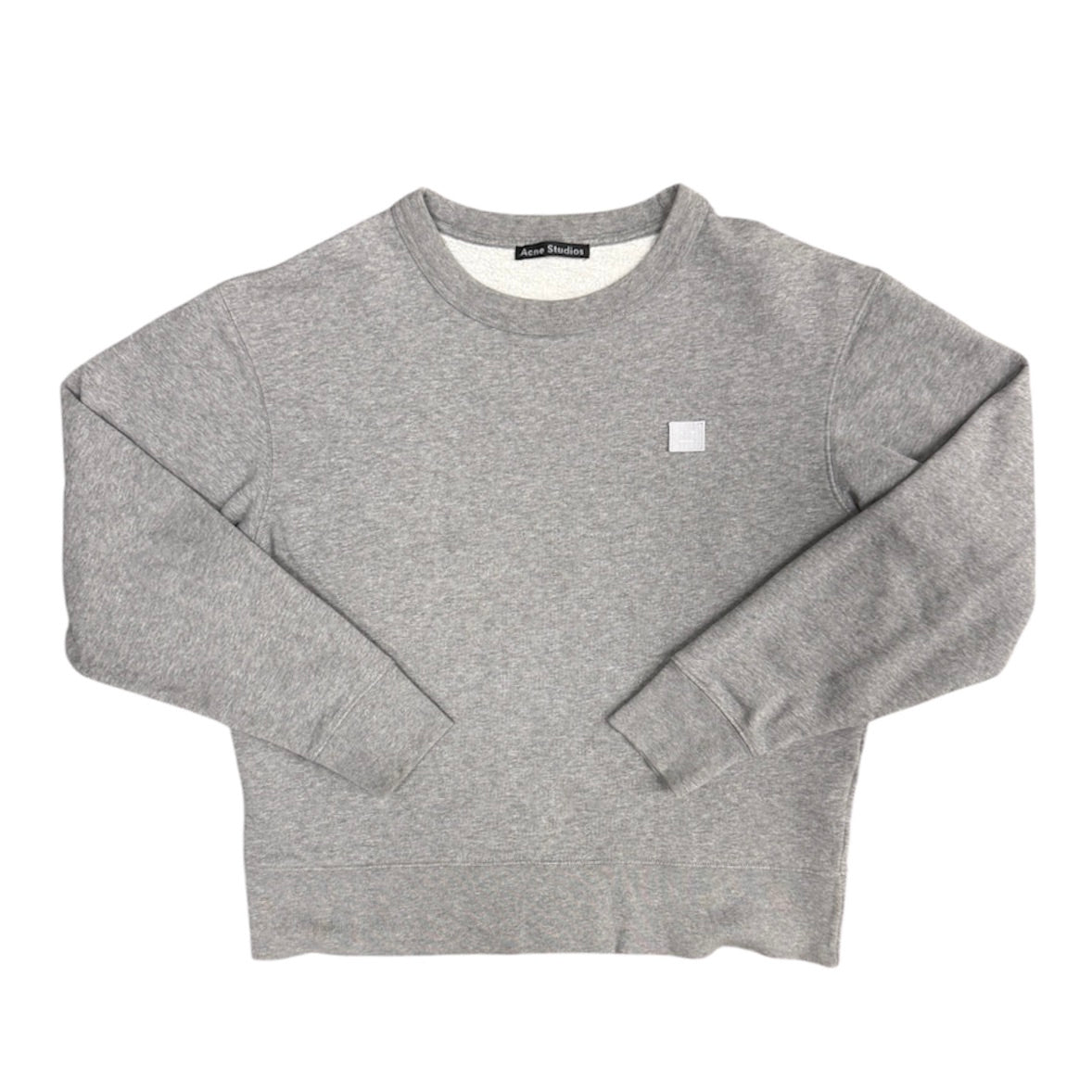 Acne Studios Face Logo Grey Sweatshirt